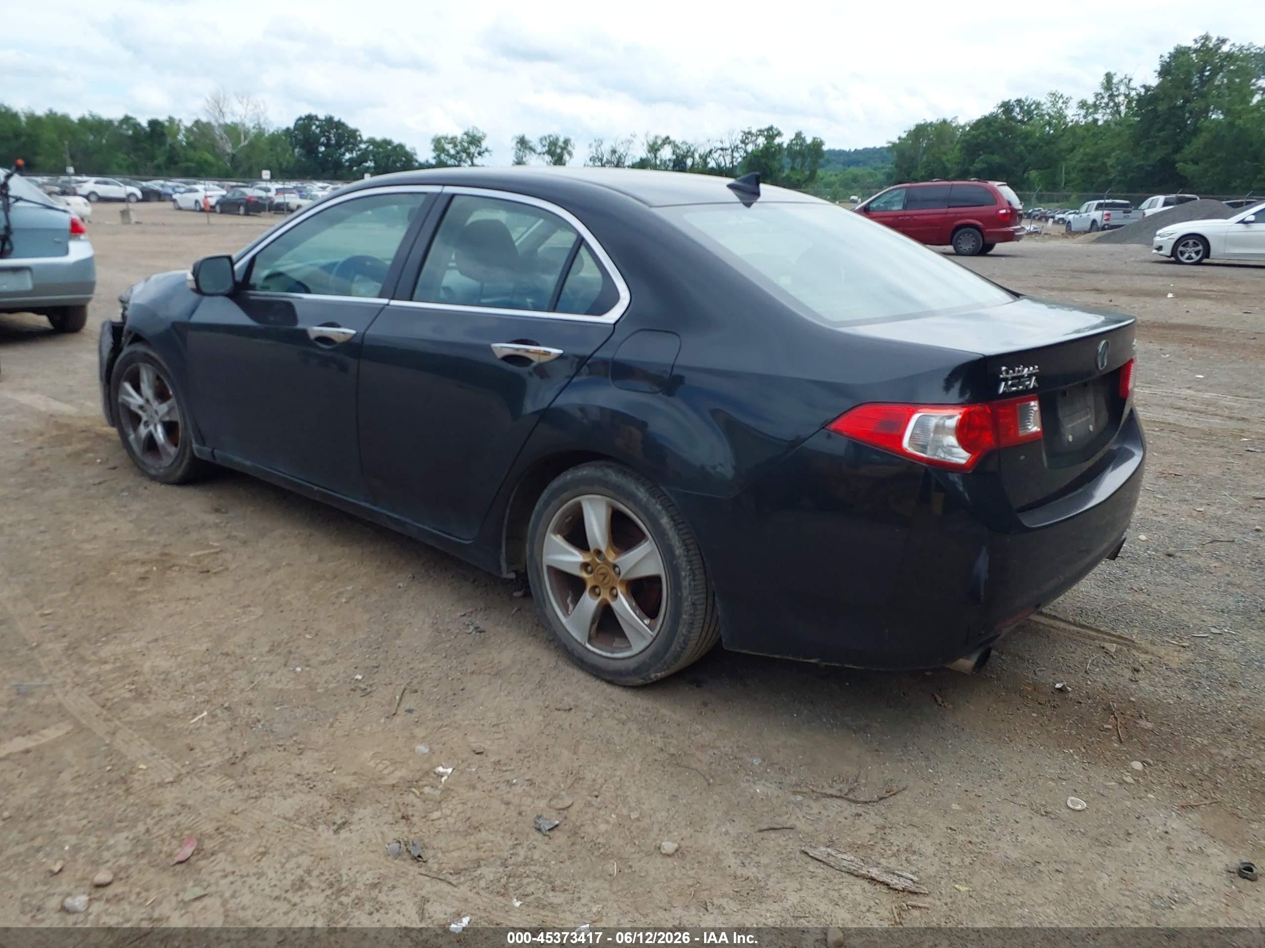 2010 Acura Tsx 2.4 Black vin: JH4CU2F65AC000924