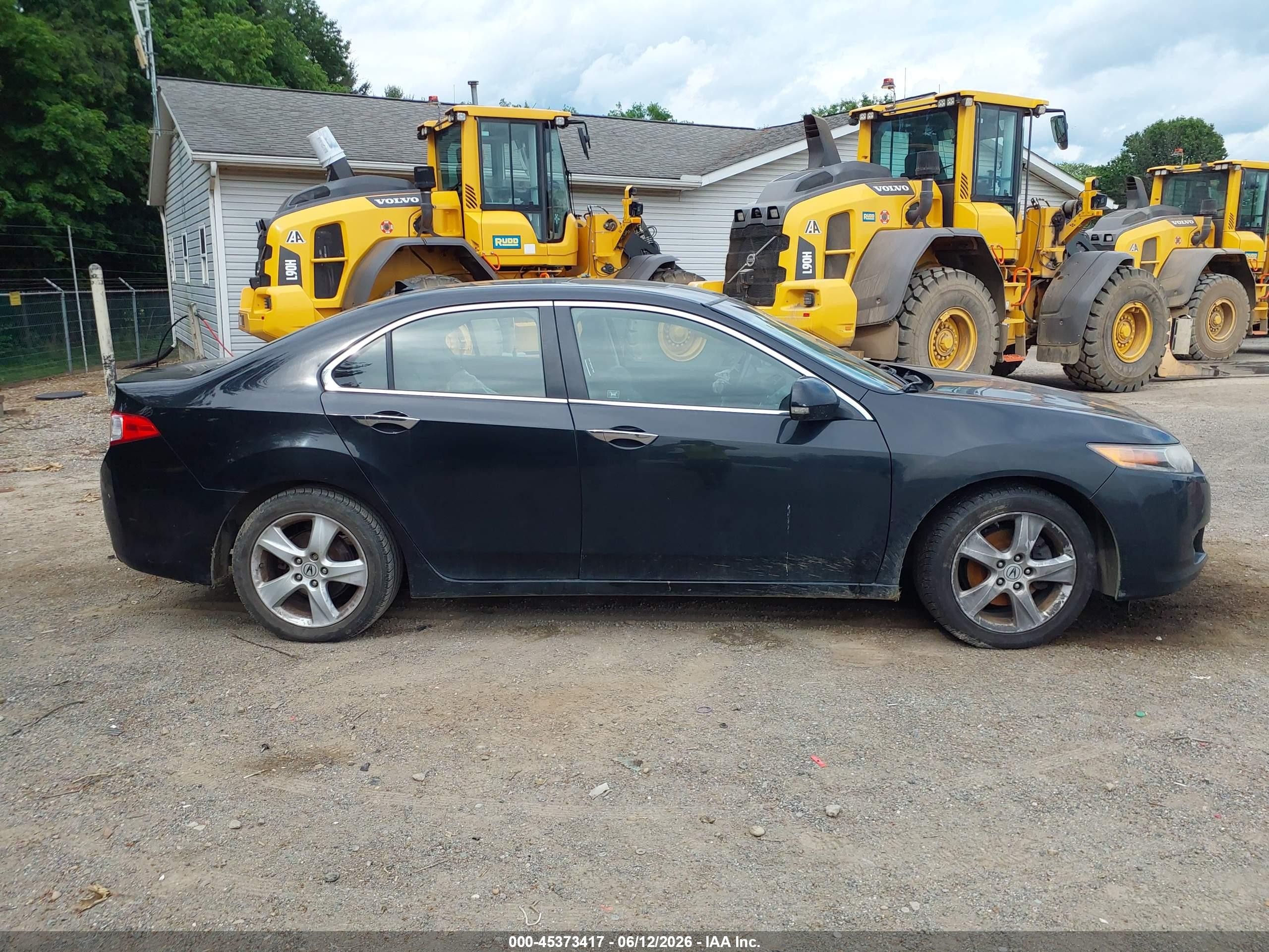 2010 Acura Tsx 2.4 Black vin: JH4CU2F65AC000924