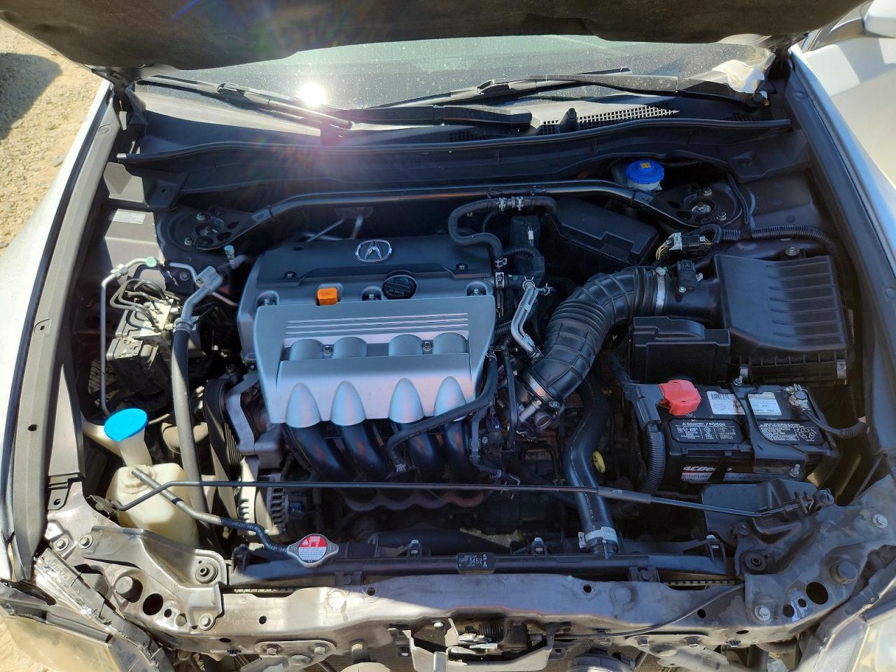 2010 Acura Tsx White vin: JH4CU2F65AC003502