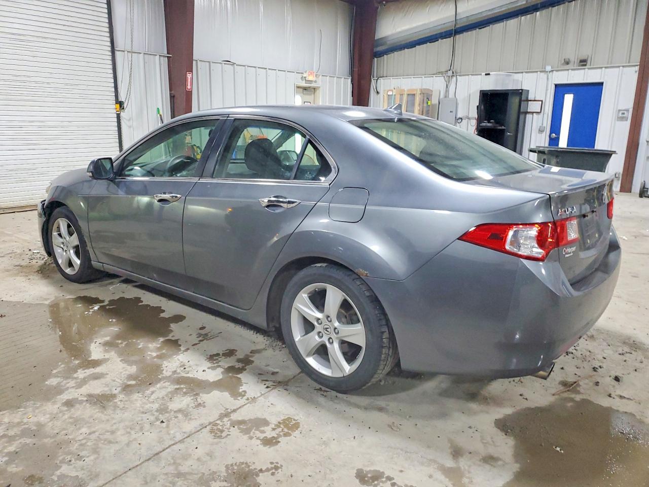 2010 Acura Tsx Gray vin: JH4CU2F65AC006206