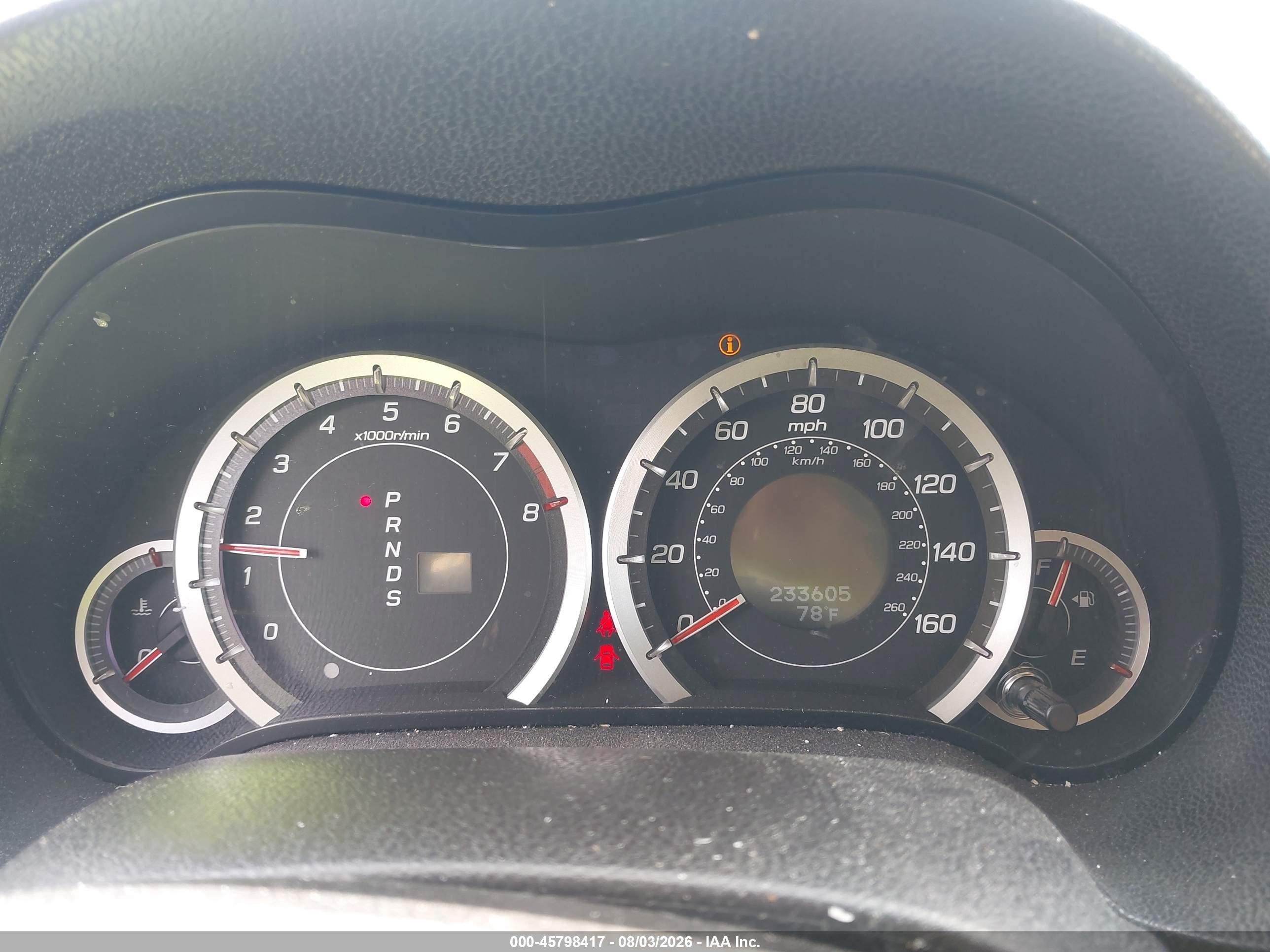 2010 Acura Tsx 2.4 White vin: JH4CU2F65AC017982