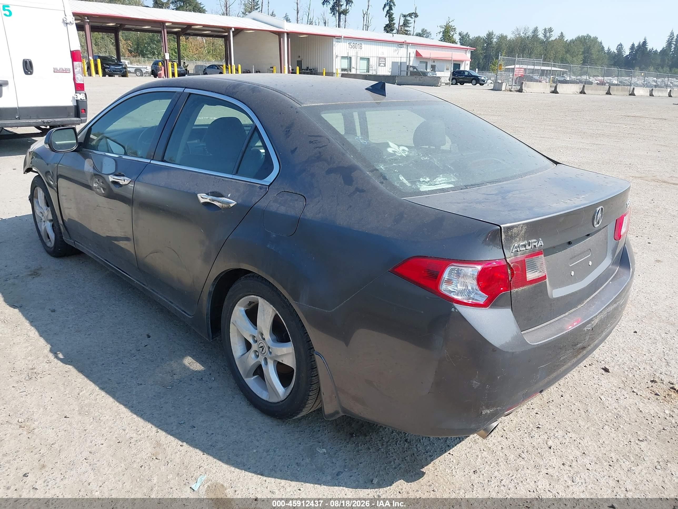 2010 Acura Tsx 2.4 Gray vin: JH4CU2F65AC019070