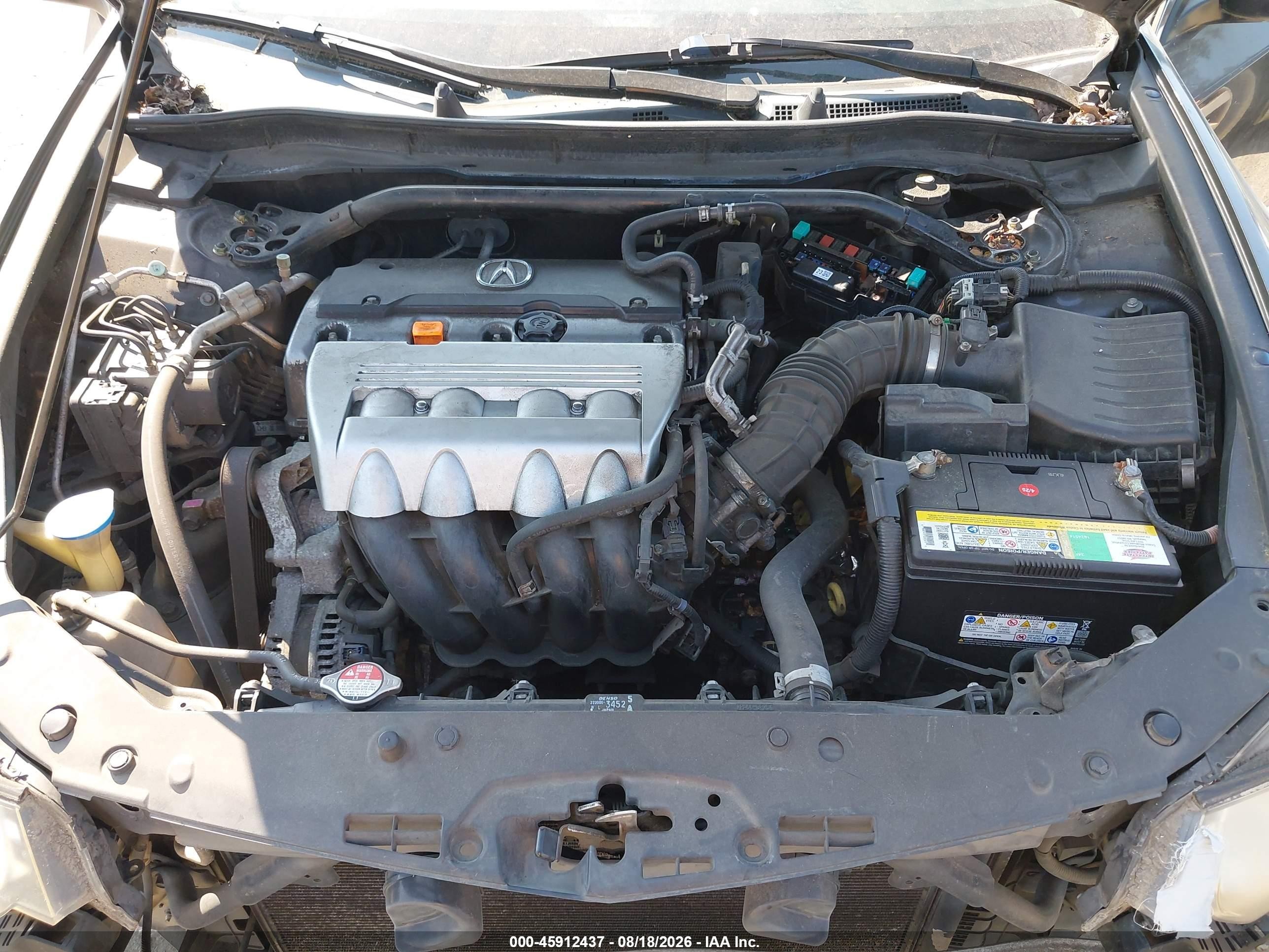 2010 Acura Tsx 2.4 Gray vin: JH4CU2F65AC019070