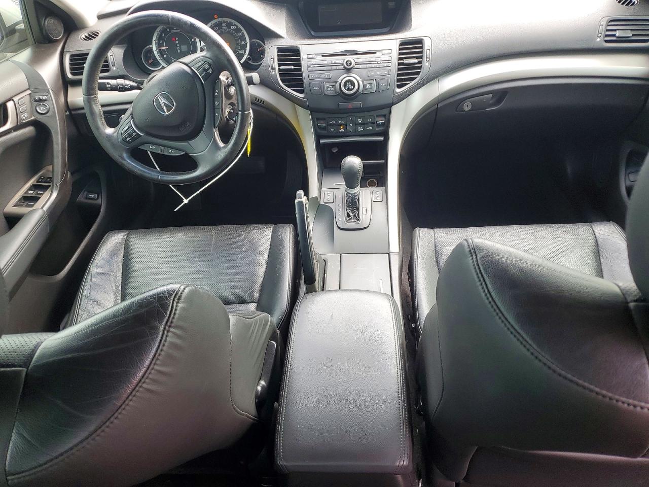 2010 Acura Tsx Silver vin: JH4CU2F65AC019893