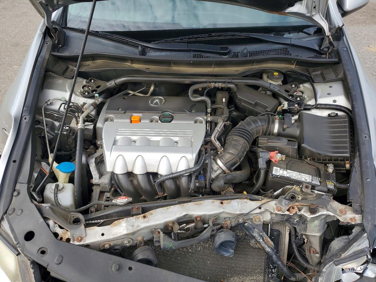 2010 Acura Tsx Silver vin: JH4CU2F65AC019893