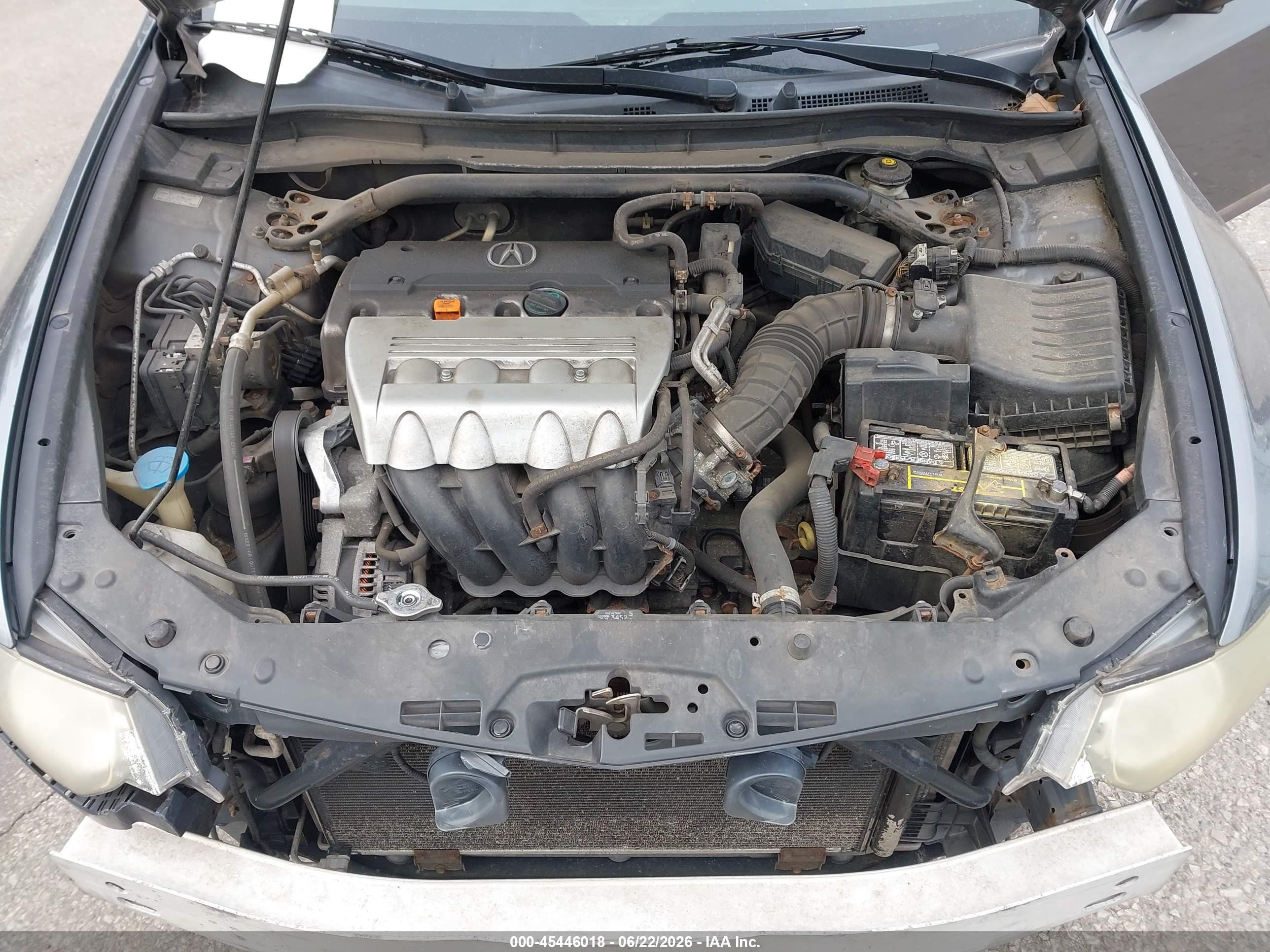 2010 Acura Tsx 2.4 Gray vin: JH4CU2F65AC023913
