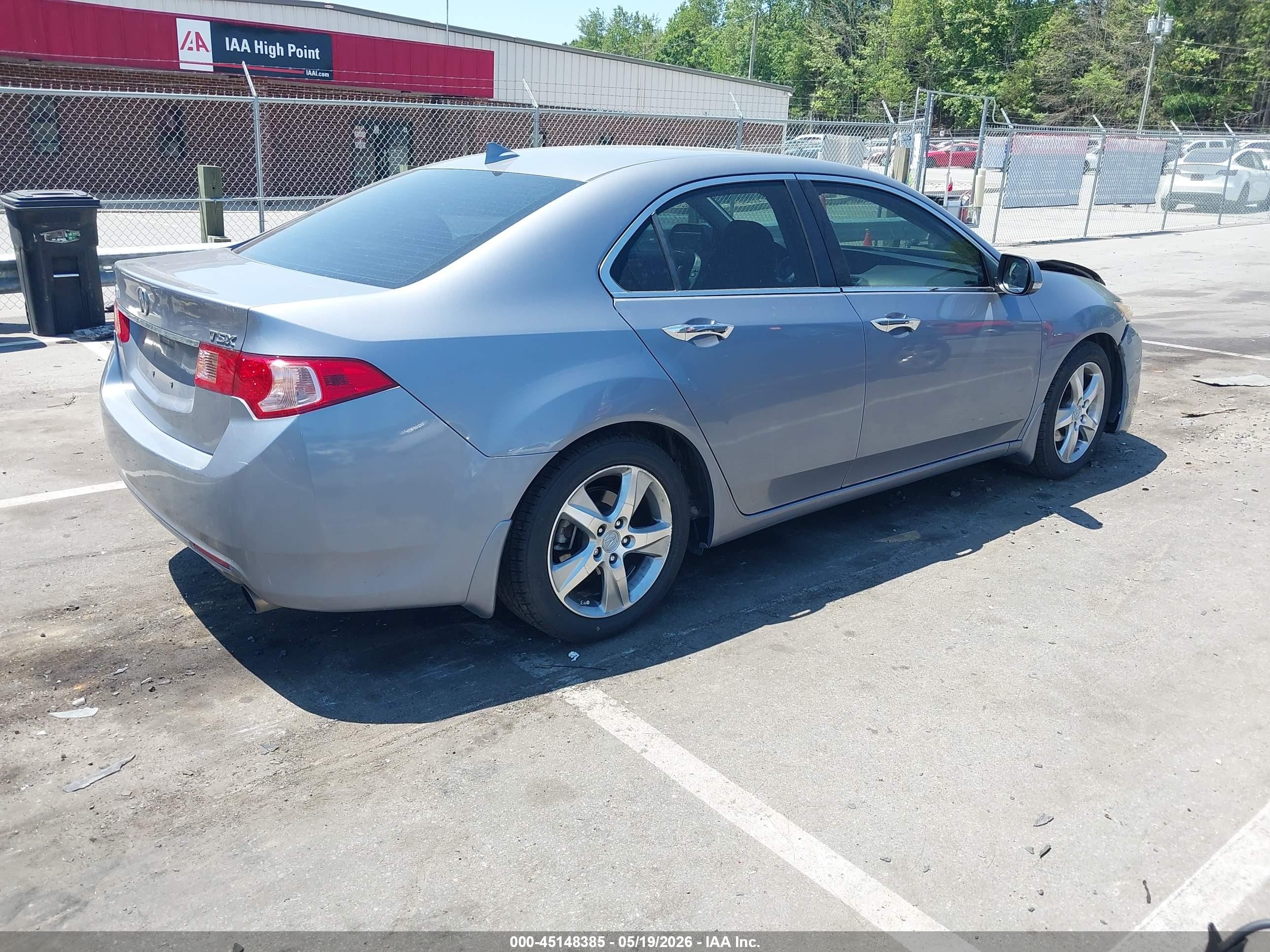 2011 Acura Tsx 2.4 Gray vin: JH4CU2F65BC007101