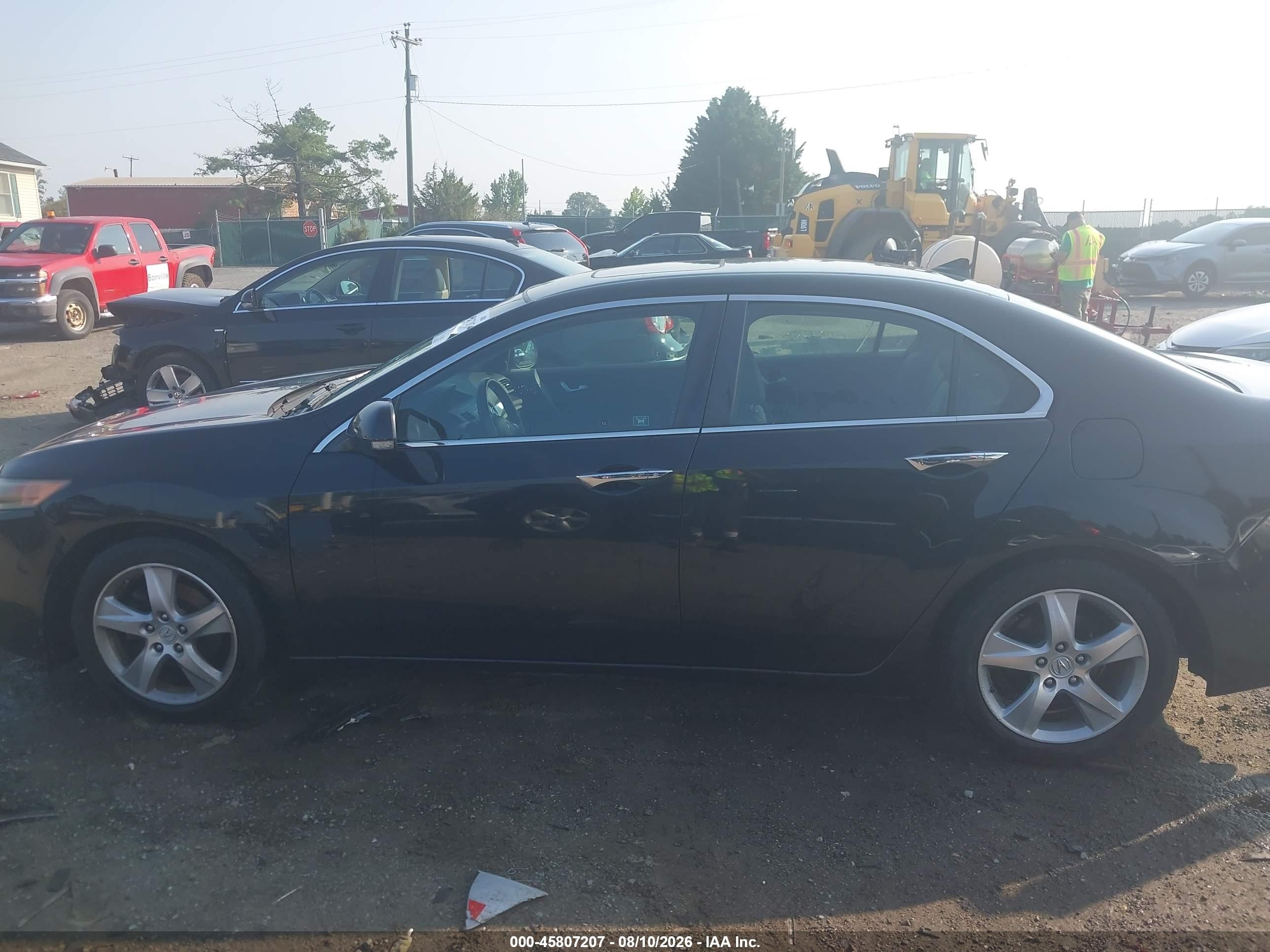 2011 Acura Tsx 2.4 Black vin: JH4CU2F65BC009401