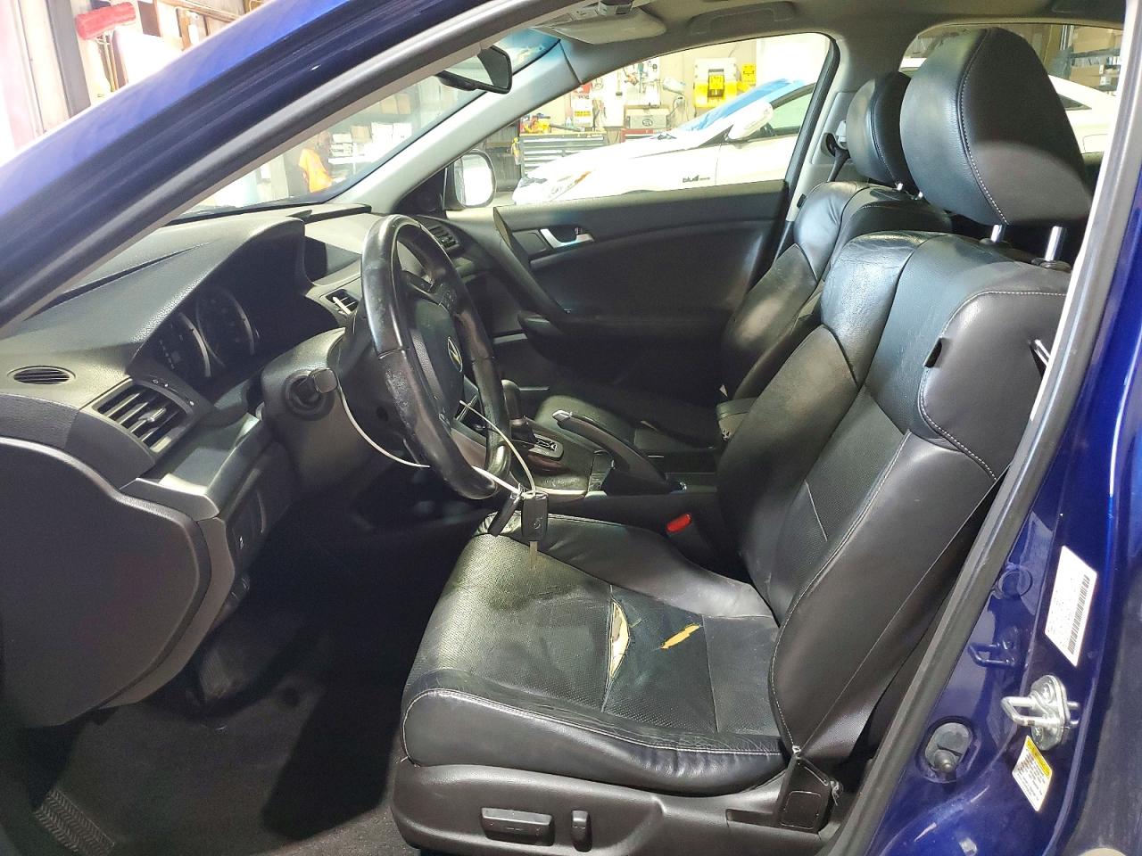 2011 Acura Tsx Синий vin: JH4CU2F65BC010578