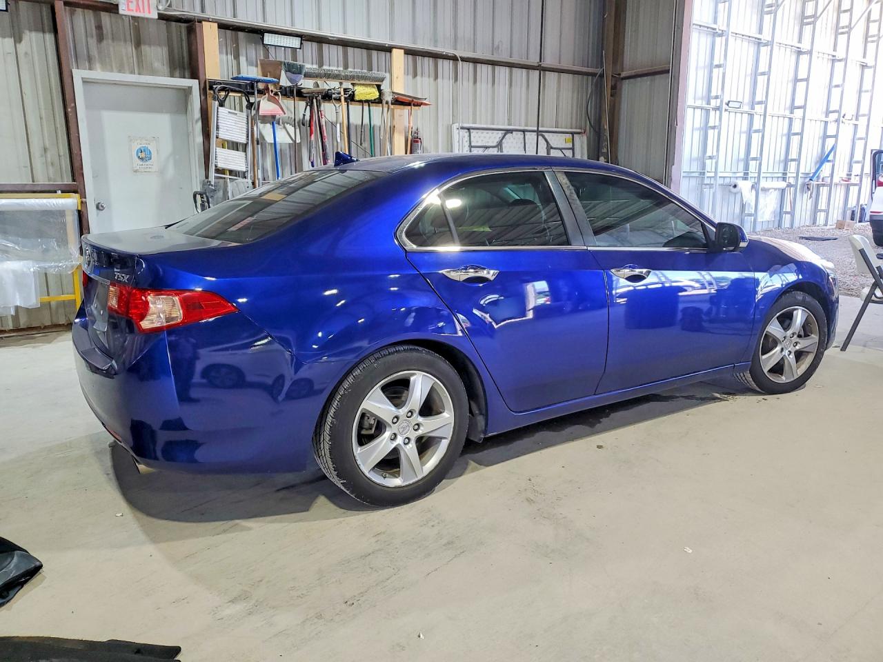 2011 Acura Tsx Синий vin: JH4CU2F65BC010578