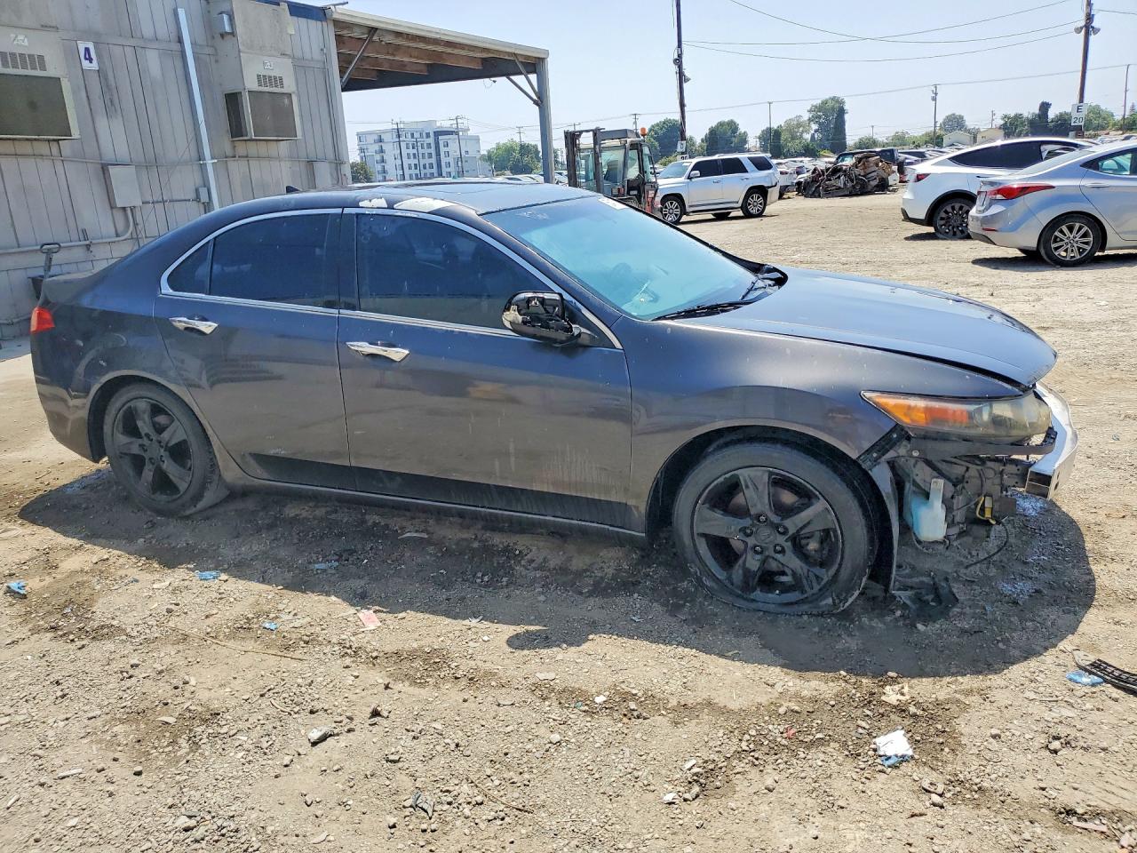 2011 Acura Tsx Gray vin: JH4CU2F65BC012041