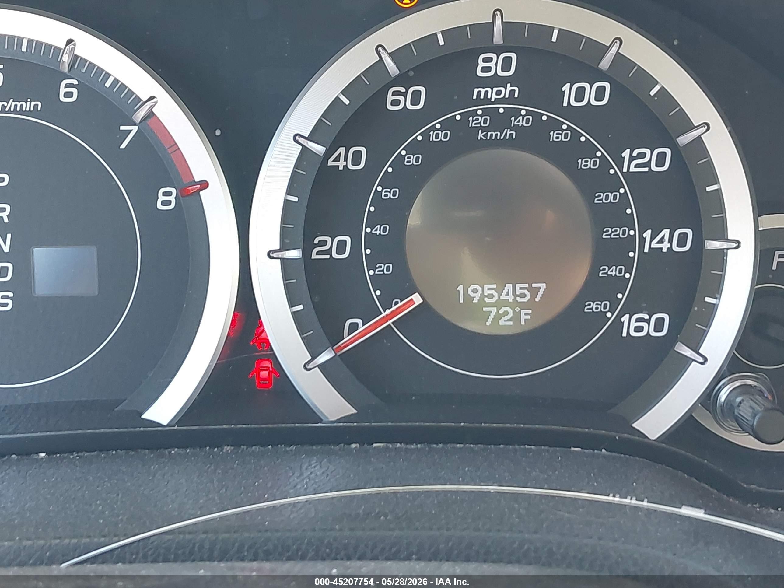 2011 Acura Tsx 2.4 White vin: JH4CU2F65BC012265