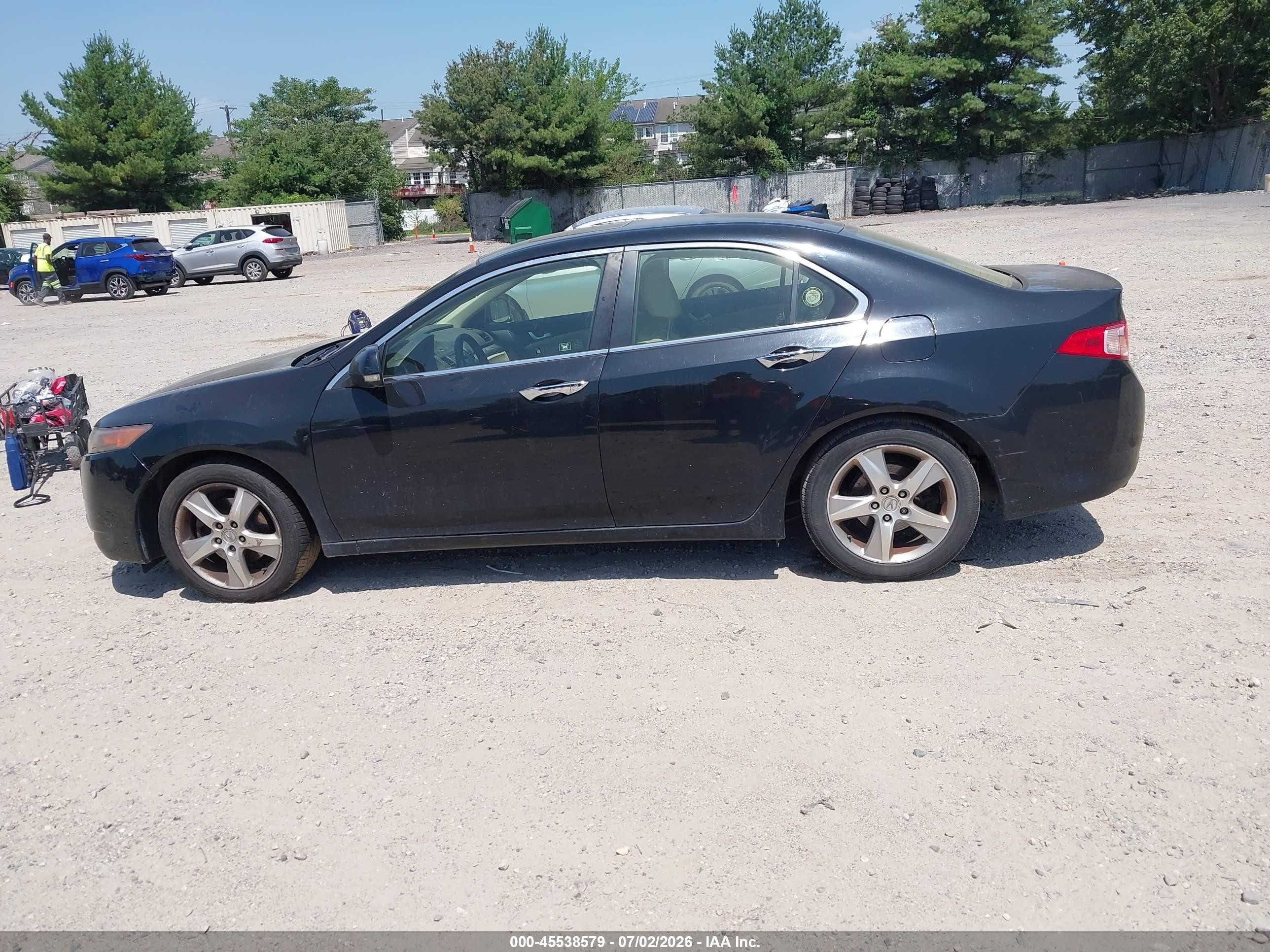 2012 Acura Tsx 2.4 Black vin: JH4CU2F65CC017693