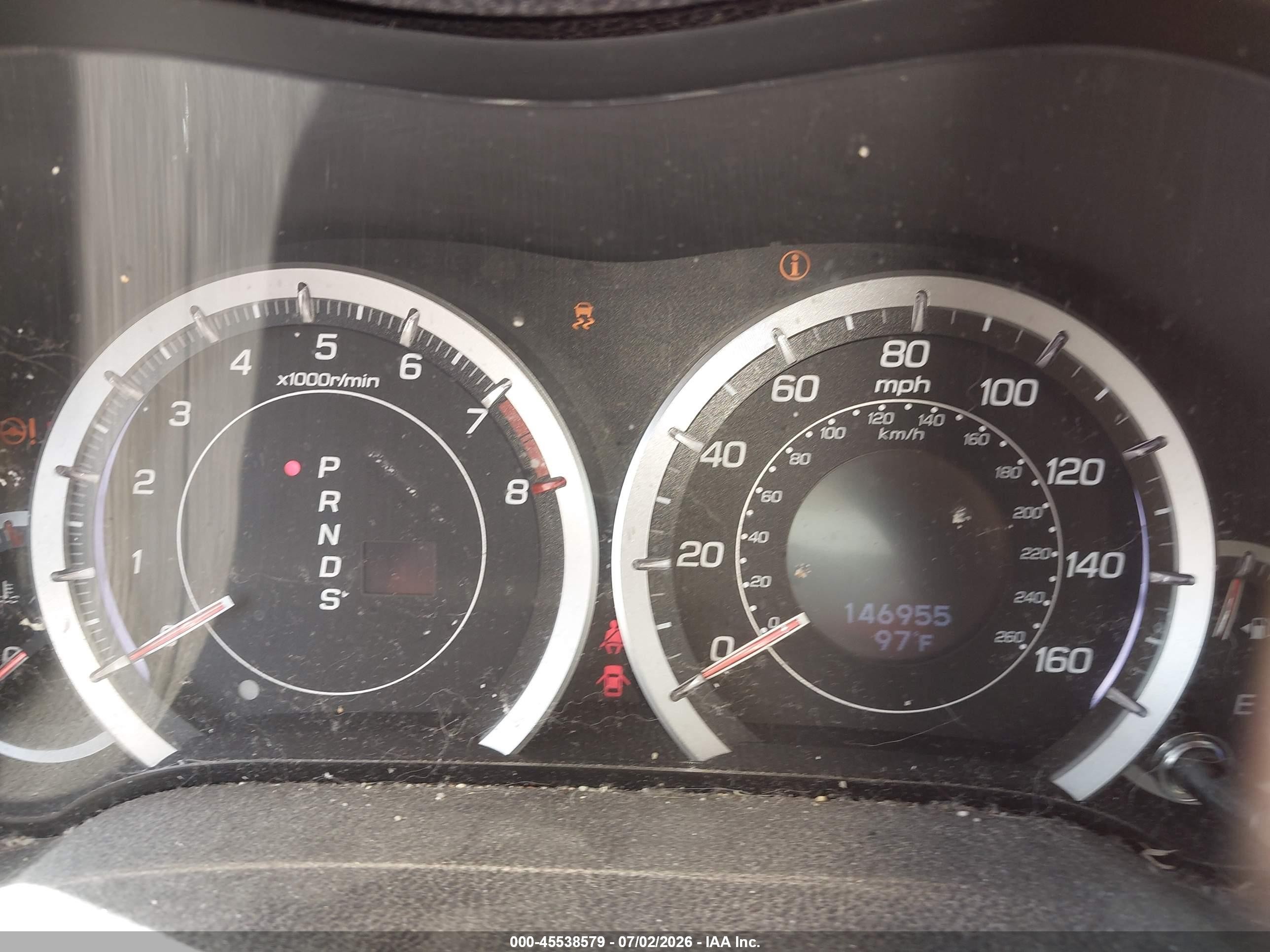 2012 Acura Tsx 2.4 Black vin: JH4CU2F65CC017693