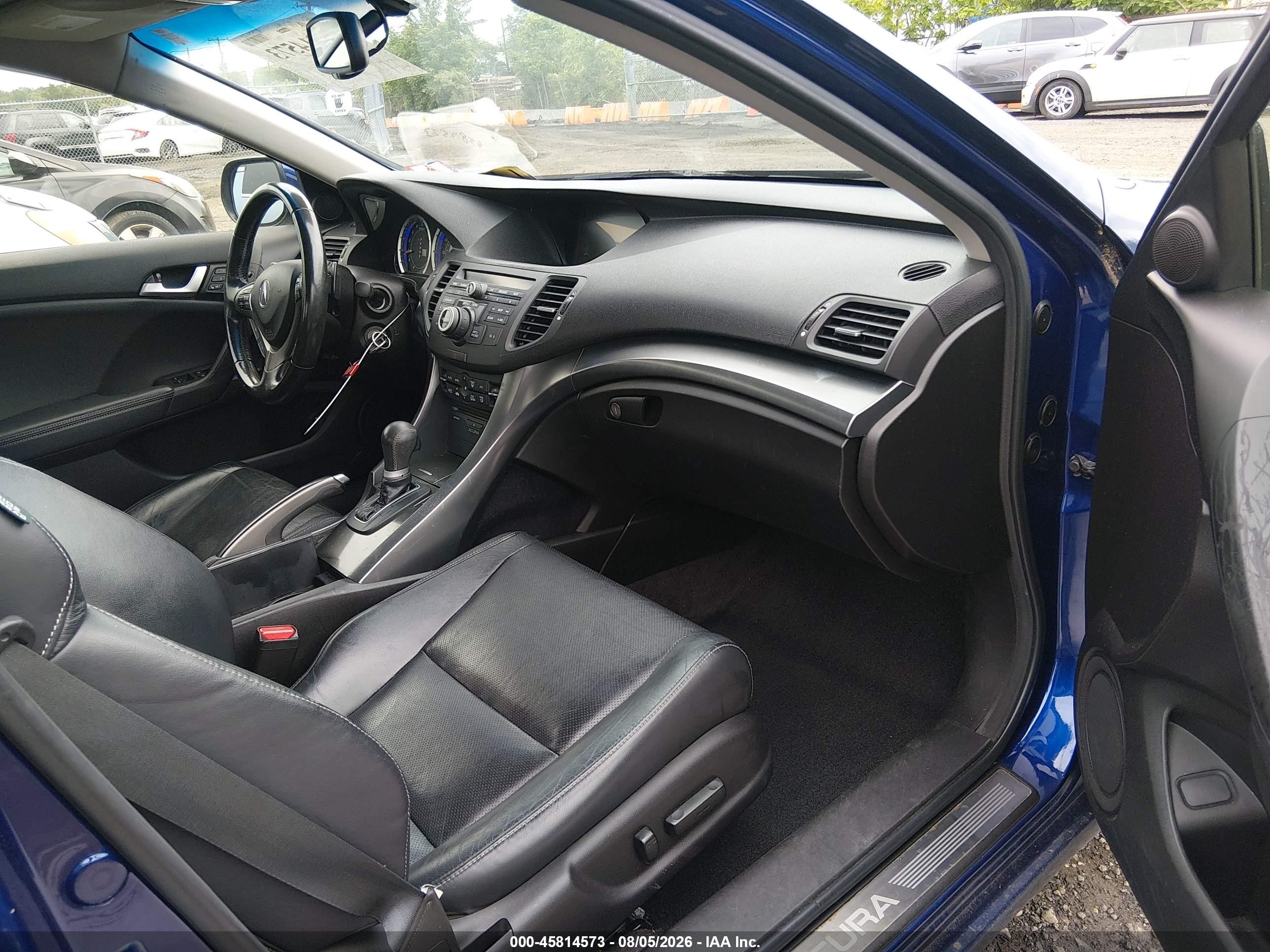 2012 Acura Tsx 2.4 Синий vin: JH4CU2F65CC024806