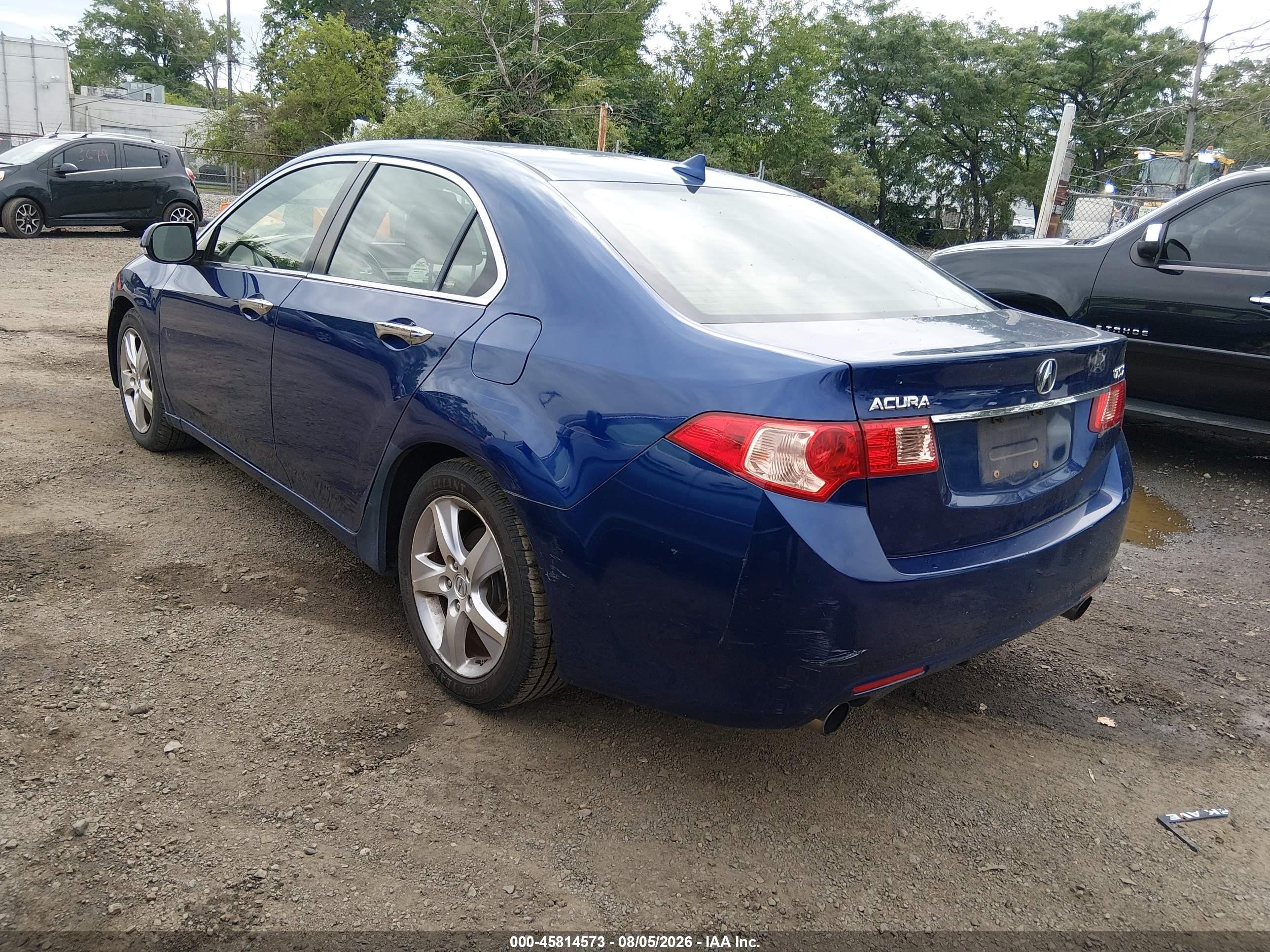 2012 Acura Tsx 2.4 Синий vin: JH4CU2F65CC024806