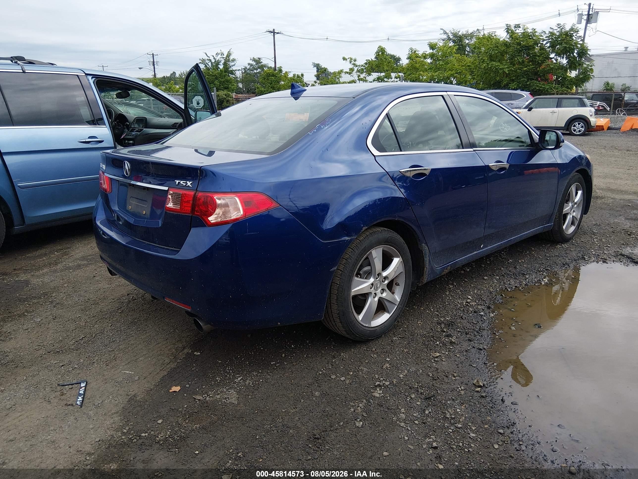 2012 Acura Tsx 2.4 Синий vin: JH4CU2F65CC024806