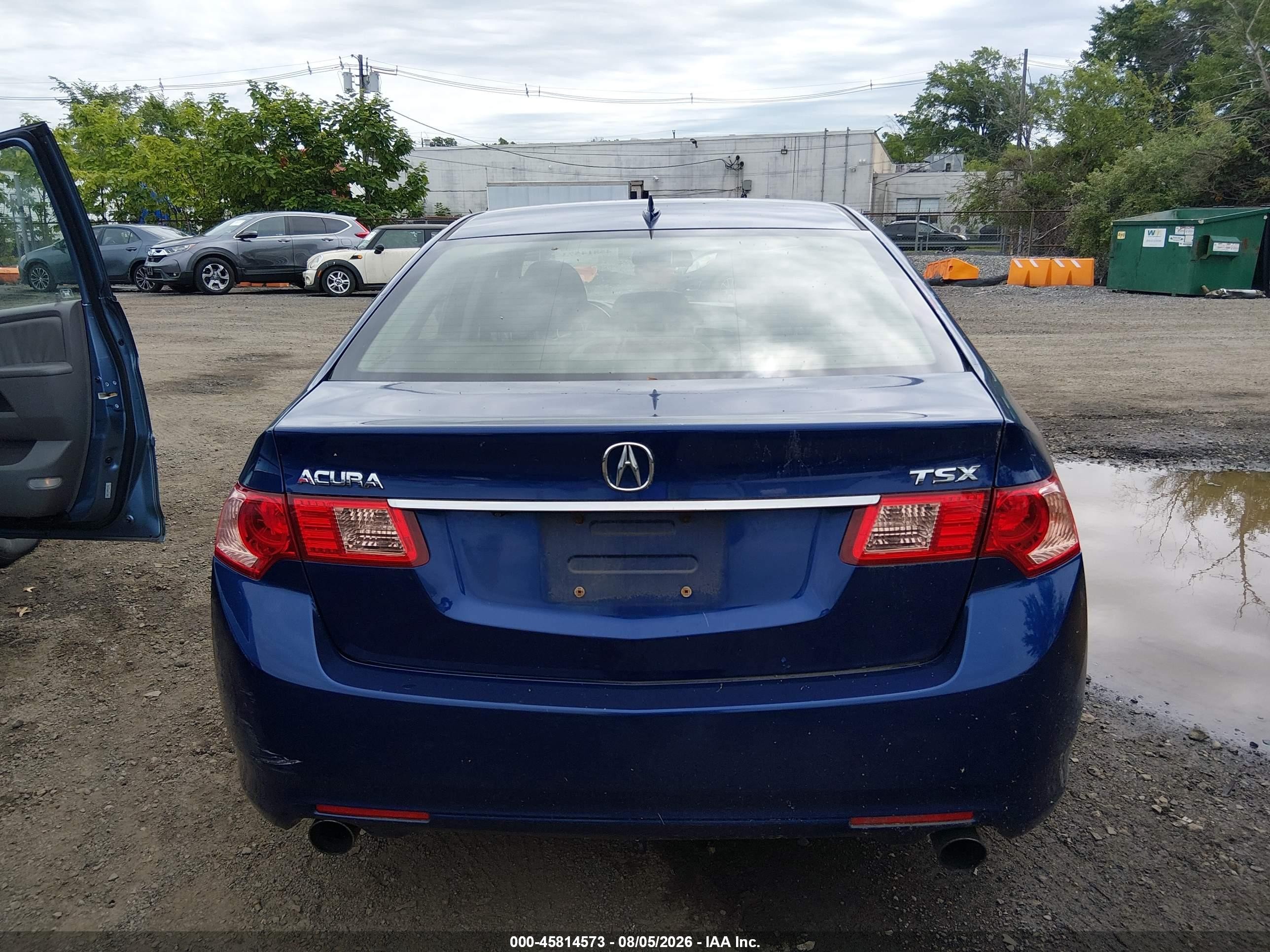 2012 Acura Tsx 2.4 Синий vin: JH4CU2F65CC024806
