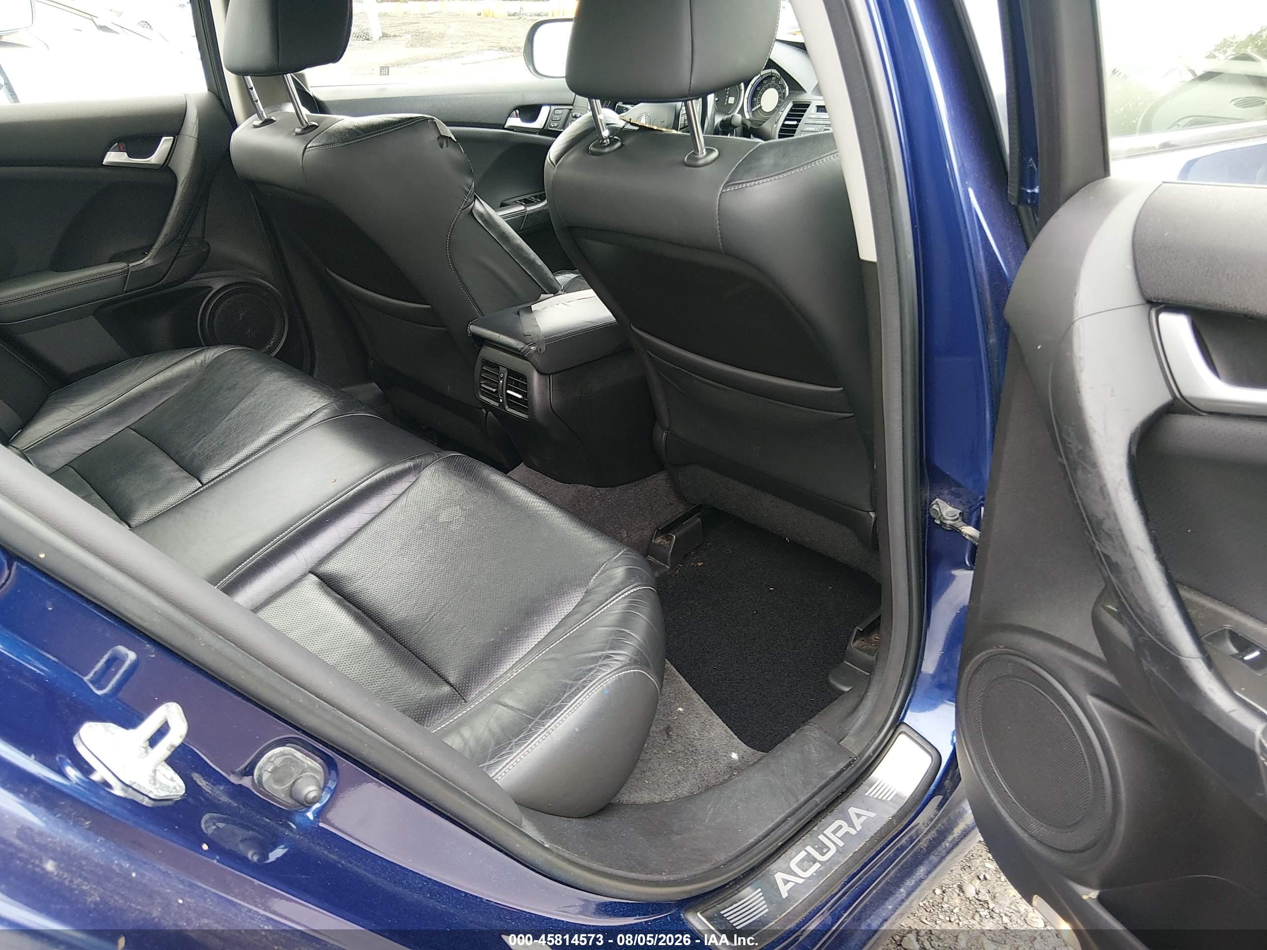 2012 Acura Tsx 2.4 Синий vin: JH4CU2F65CC024806