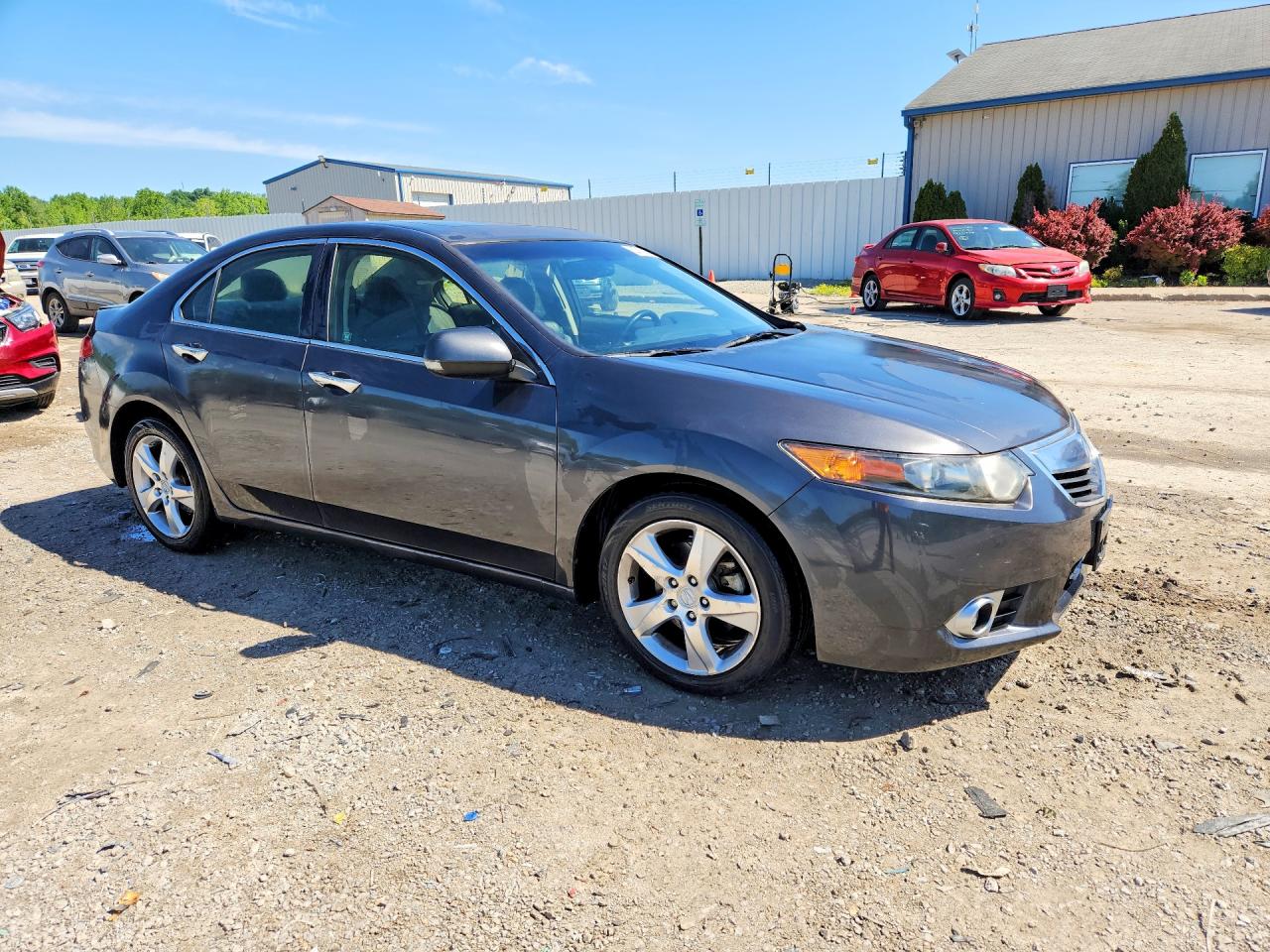 2012 Acura Tsx Tech Серый vin: JH4CU2F65CC031061