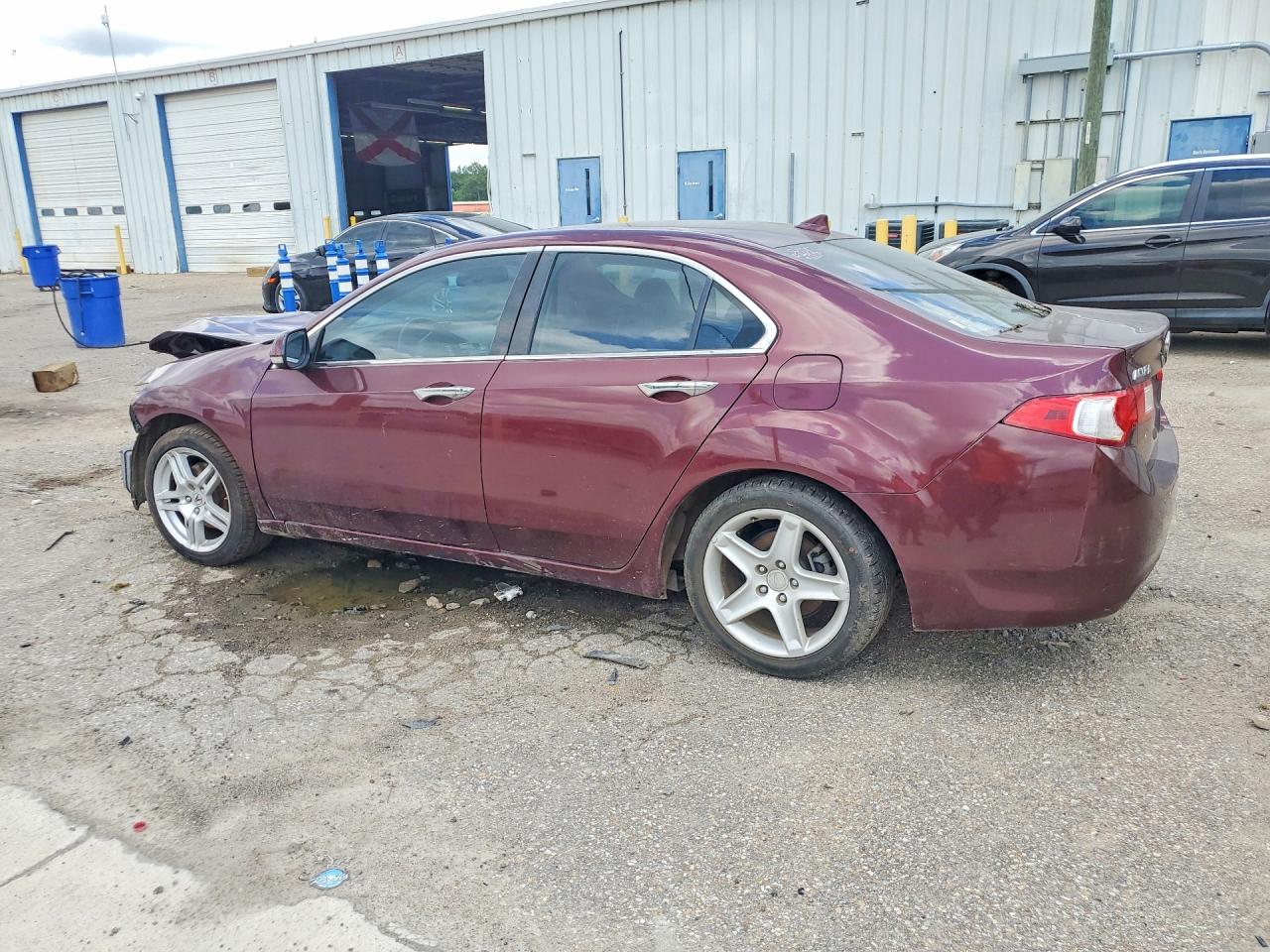 2010 Acura Tsx Темно-бордовый vin: JH4CU2F66AC006179