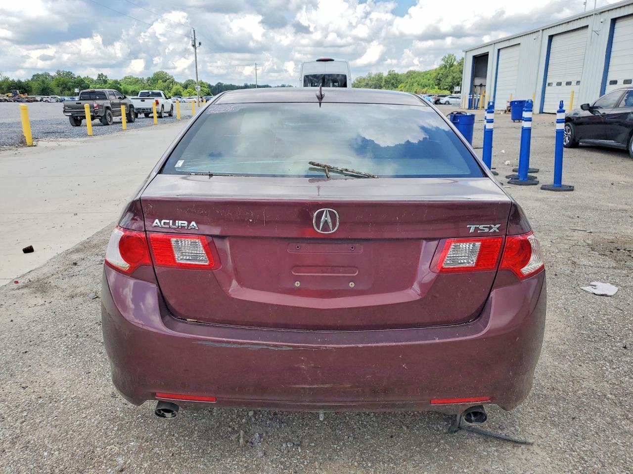 2010 Acura Tsx Темно-бордовый vin: JH4CU2F66AC006179