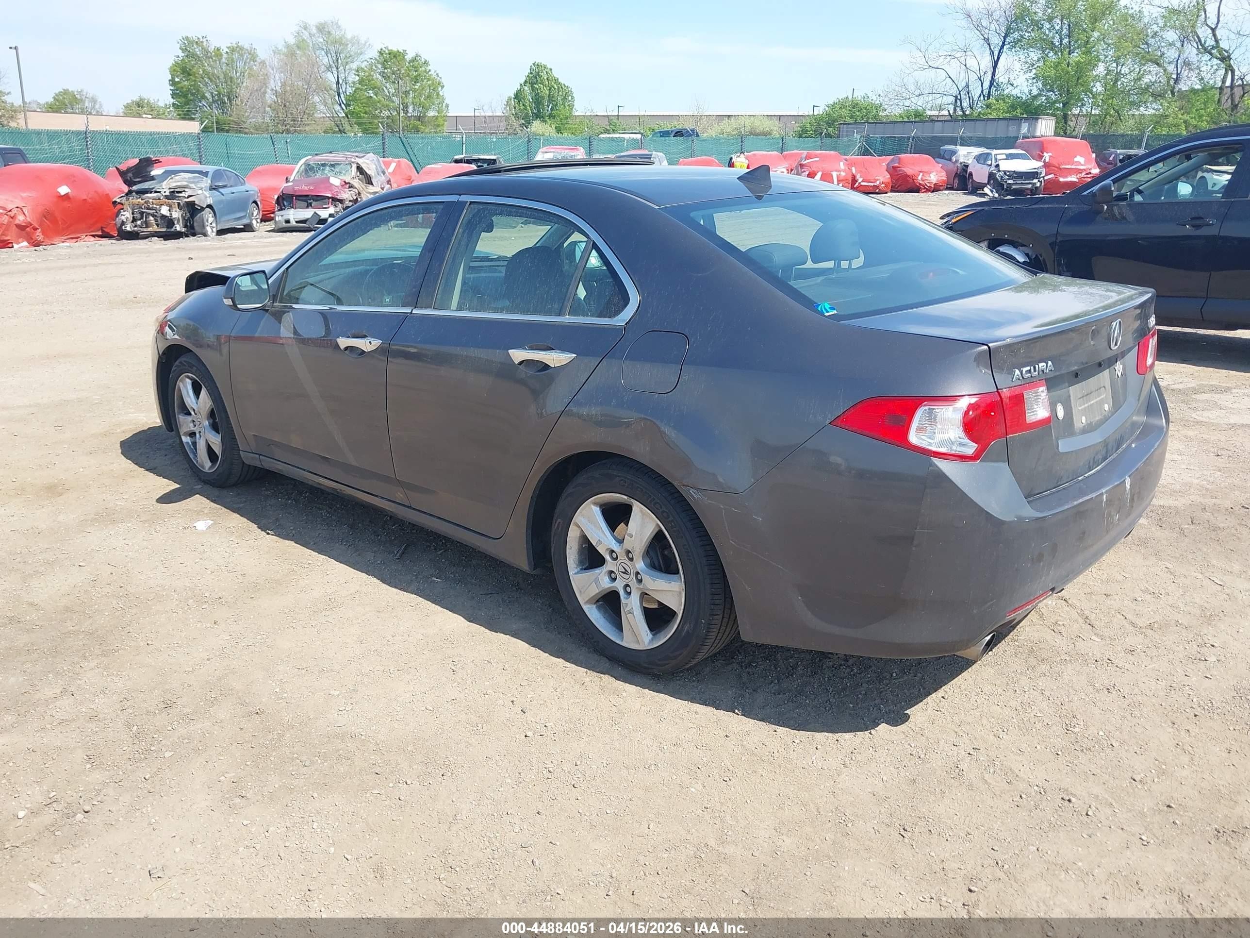 2010 Acura Tsx 2.4 Gray vin: JH4CU2F66AC006702