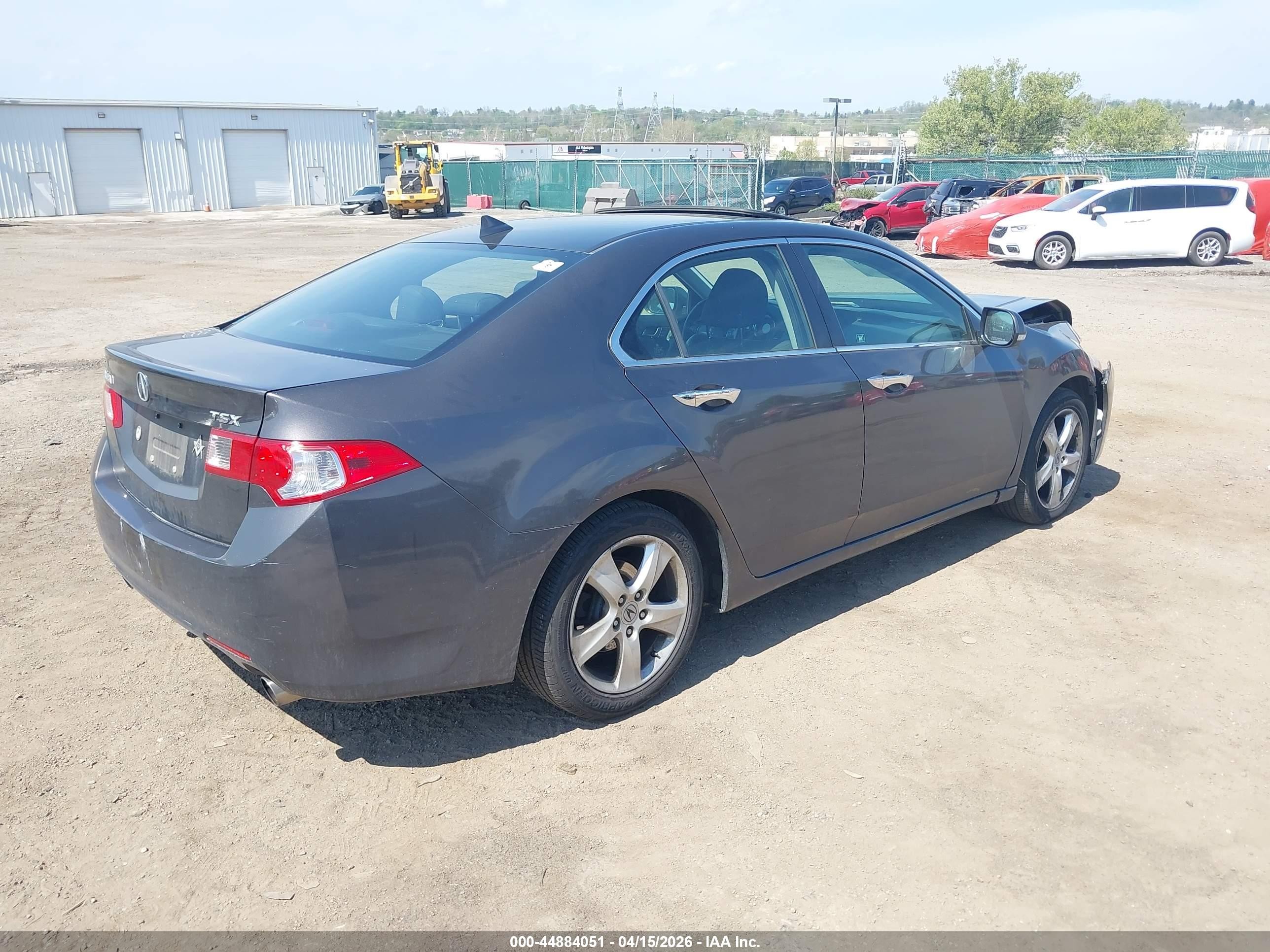 2010 Acura Tsx 2.4 Gray vin: JH4CU2F66AC006702