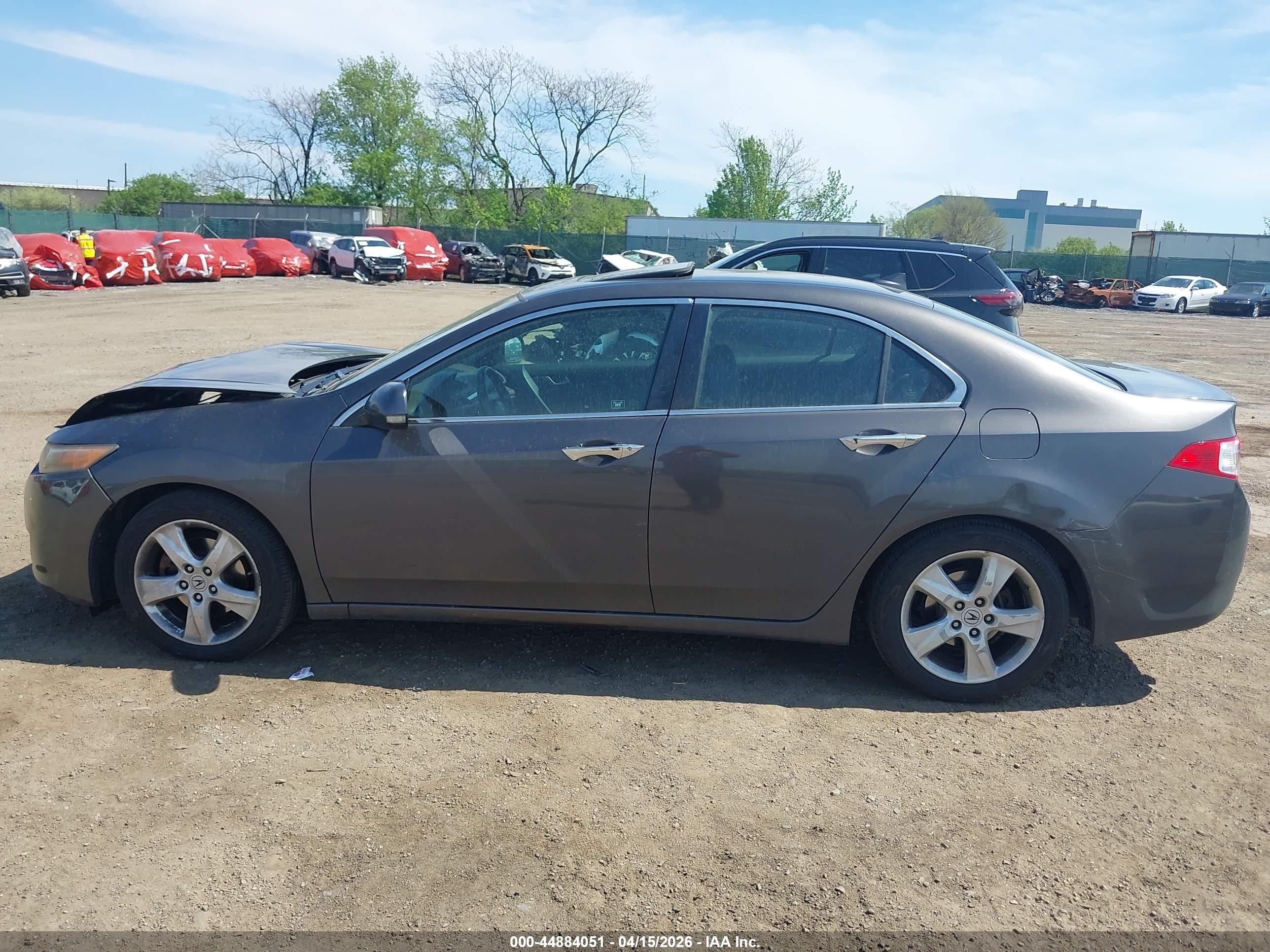 2010 Acura Tsx 2.4 Gray vin: JH4CU2F66AC006702