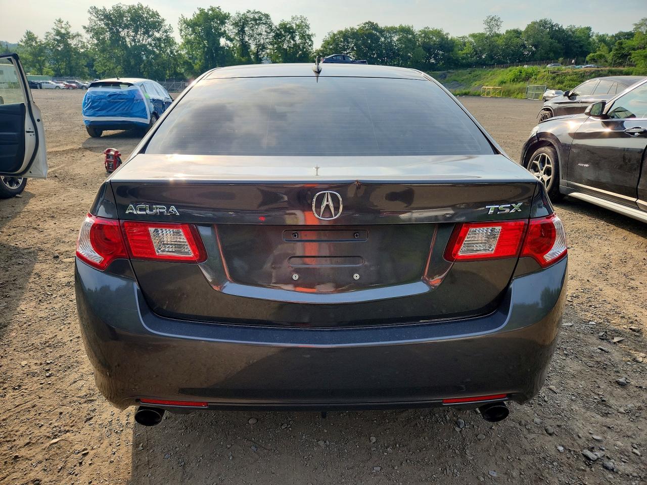 2010 Acura Tsx Gray vin: JH4CU2F66AC008806