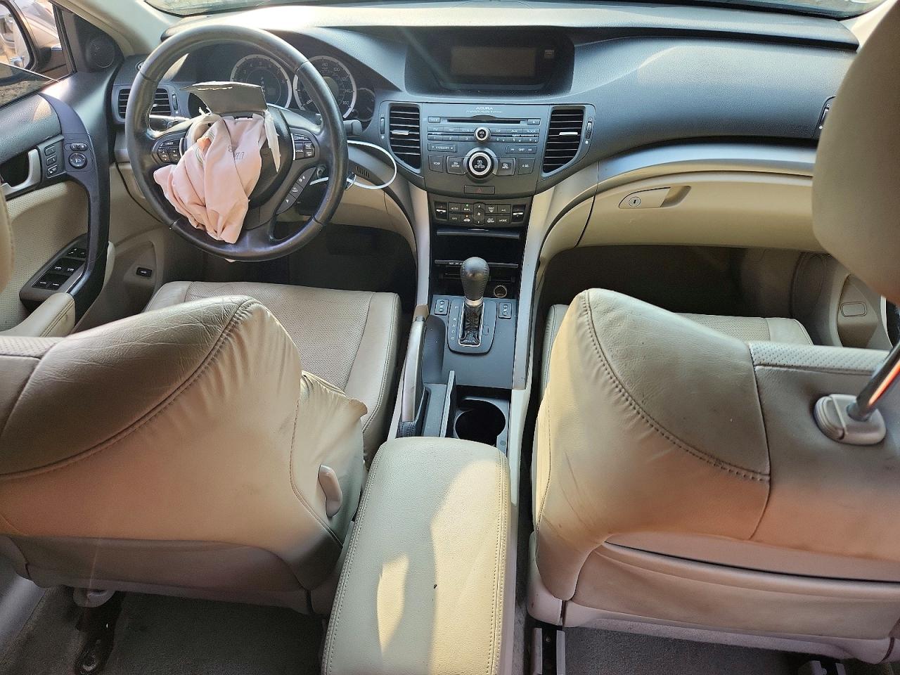 2010 Acura Tsx Gray vin: JH4CU2F66AC008806