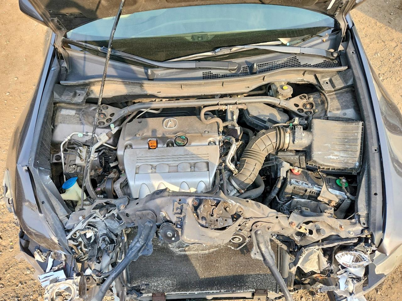 2010 Acura Tsx Gray vin: JH4CU2F66AC008806