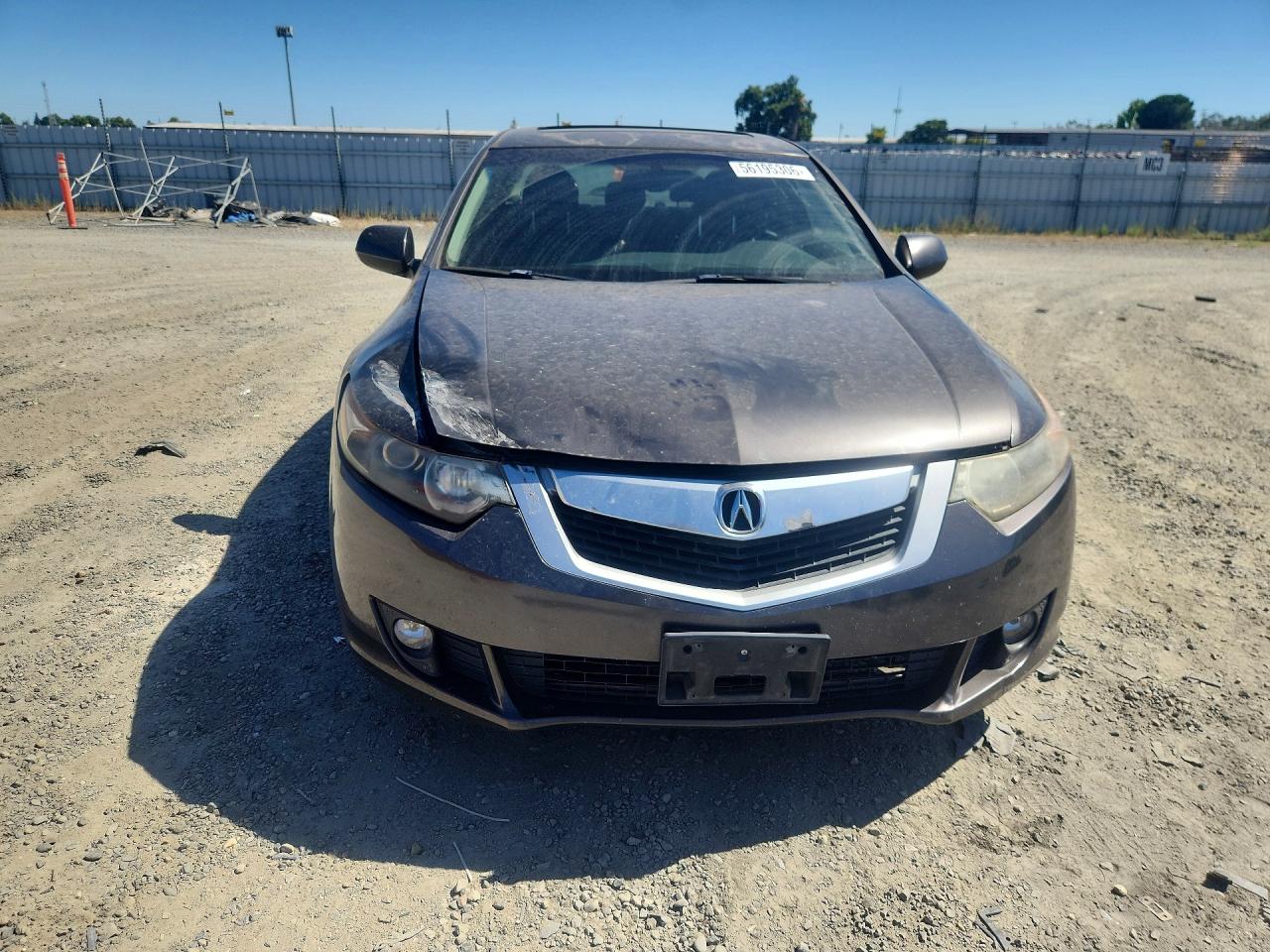 2010 Acura Tsx Gray vin: JH4CU2F66AC009468