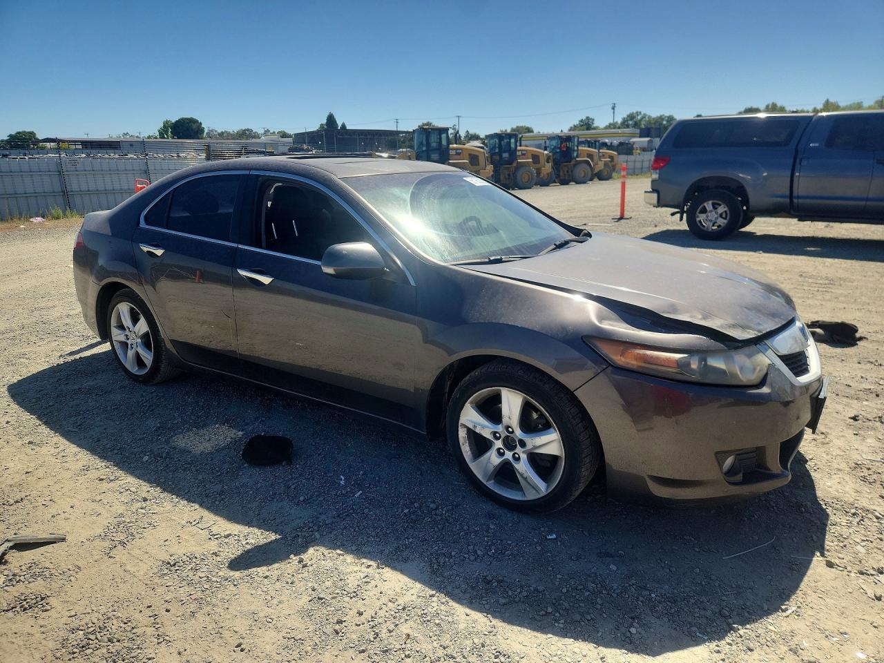 2010 Acura Tsx Gray vin: JH4CU2F66AC009468