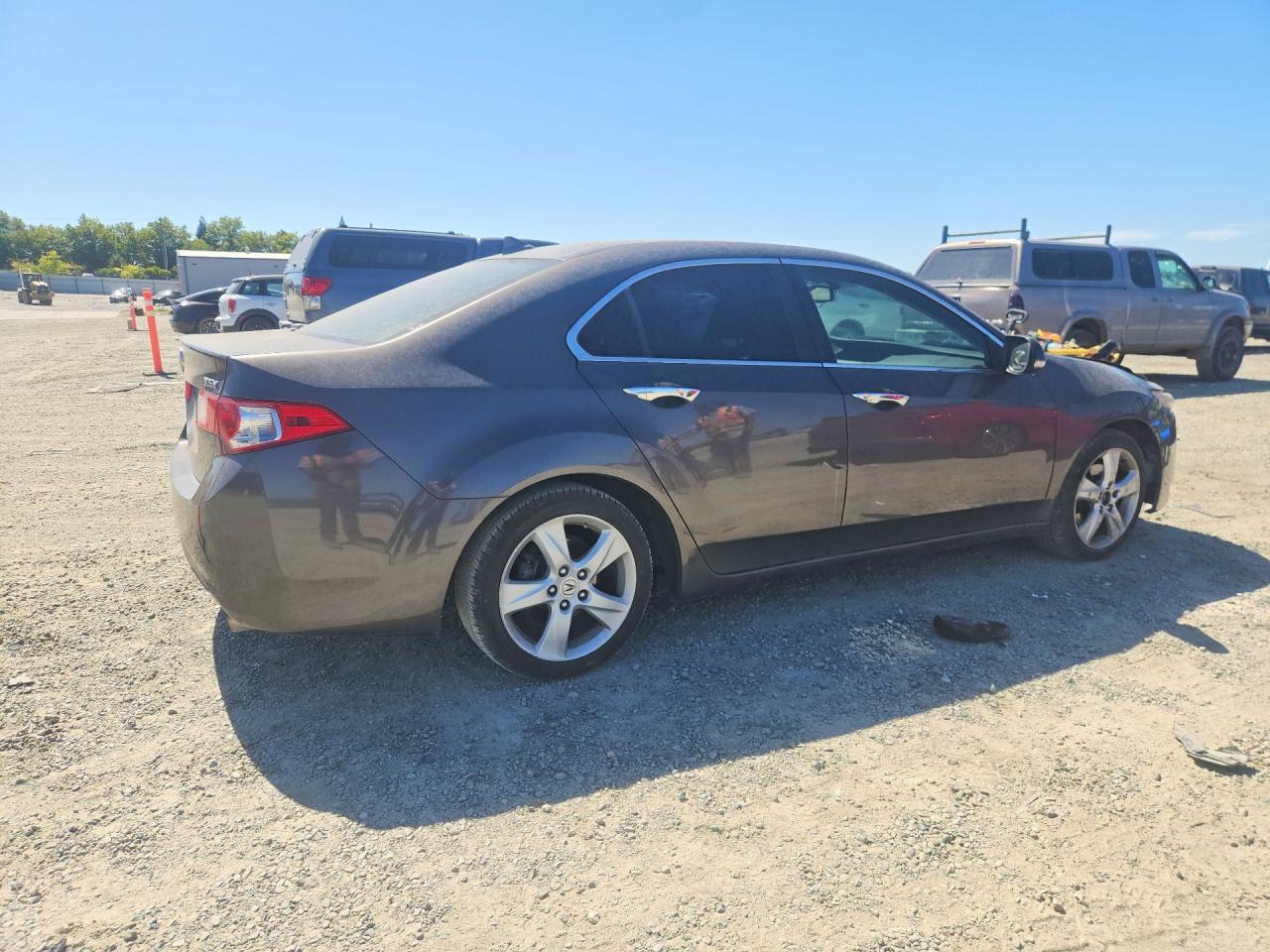 2010 Acura Tsx Gray vin: JH4CU2F66AC009468
