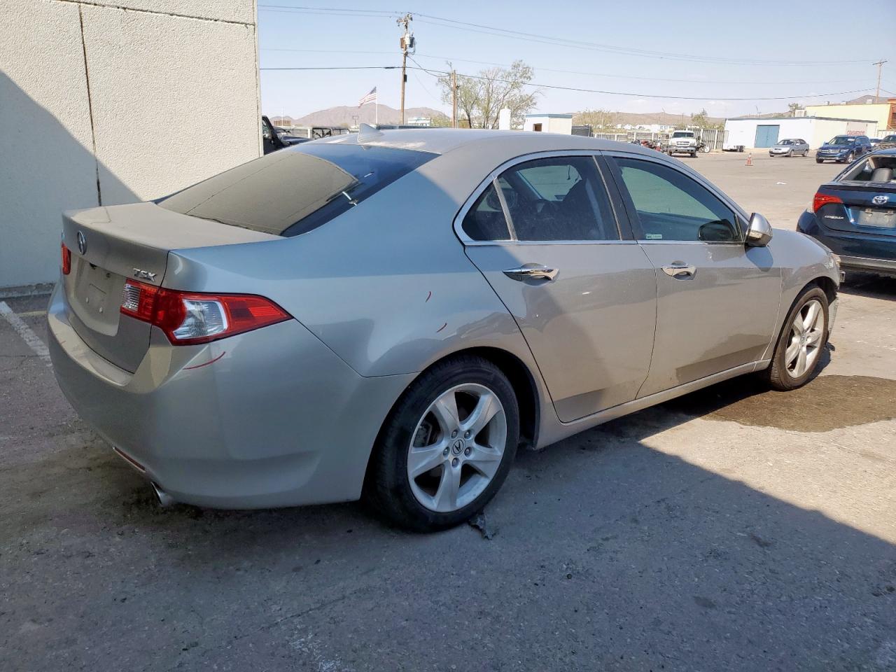 2010 Acura Tsx Silver vin: JH4CU2F66AC011205