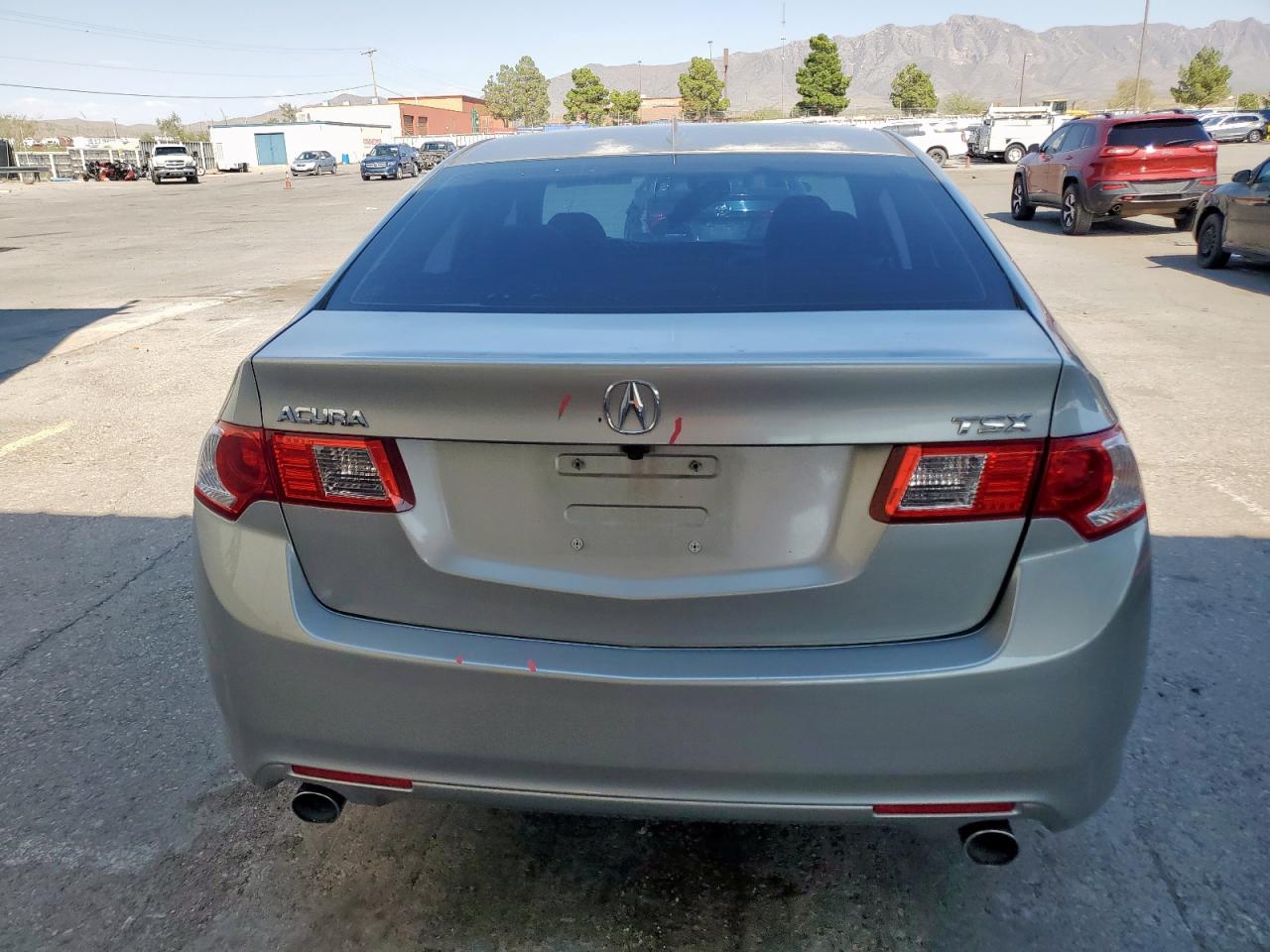 2010 Acura Tsx Silver vin: JH4CU2F66AC011205