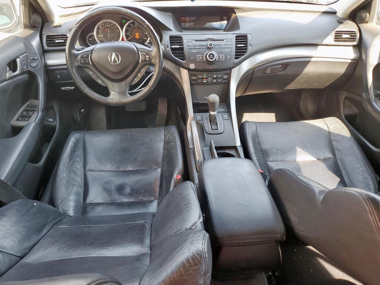 2010 Acura Tsx Silver vin: JH4CU2F66AC011205