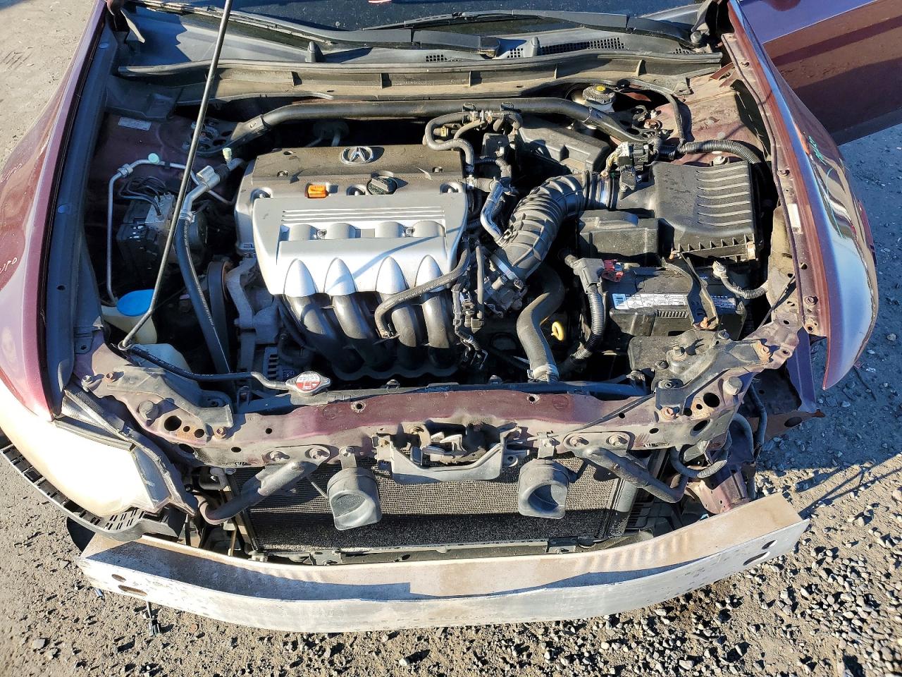 2010 Acura Tsx Бордовый vin: JH4CU2F66AC033172