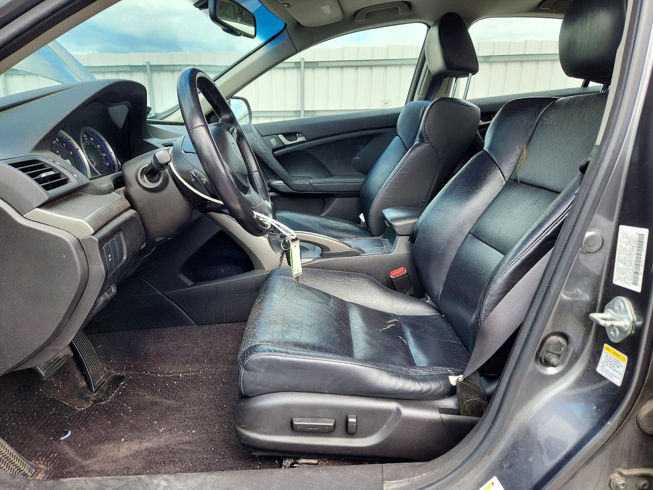 2010 Acura Tsx Серый vin: JH4CU2F66AC042132