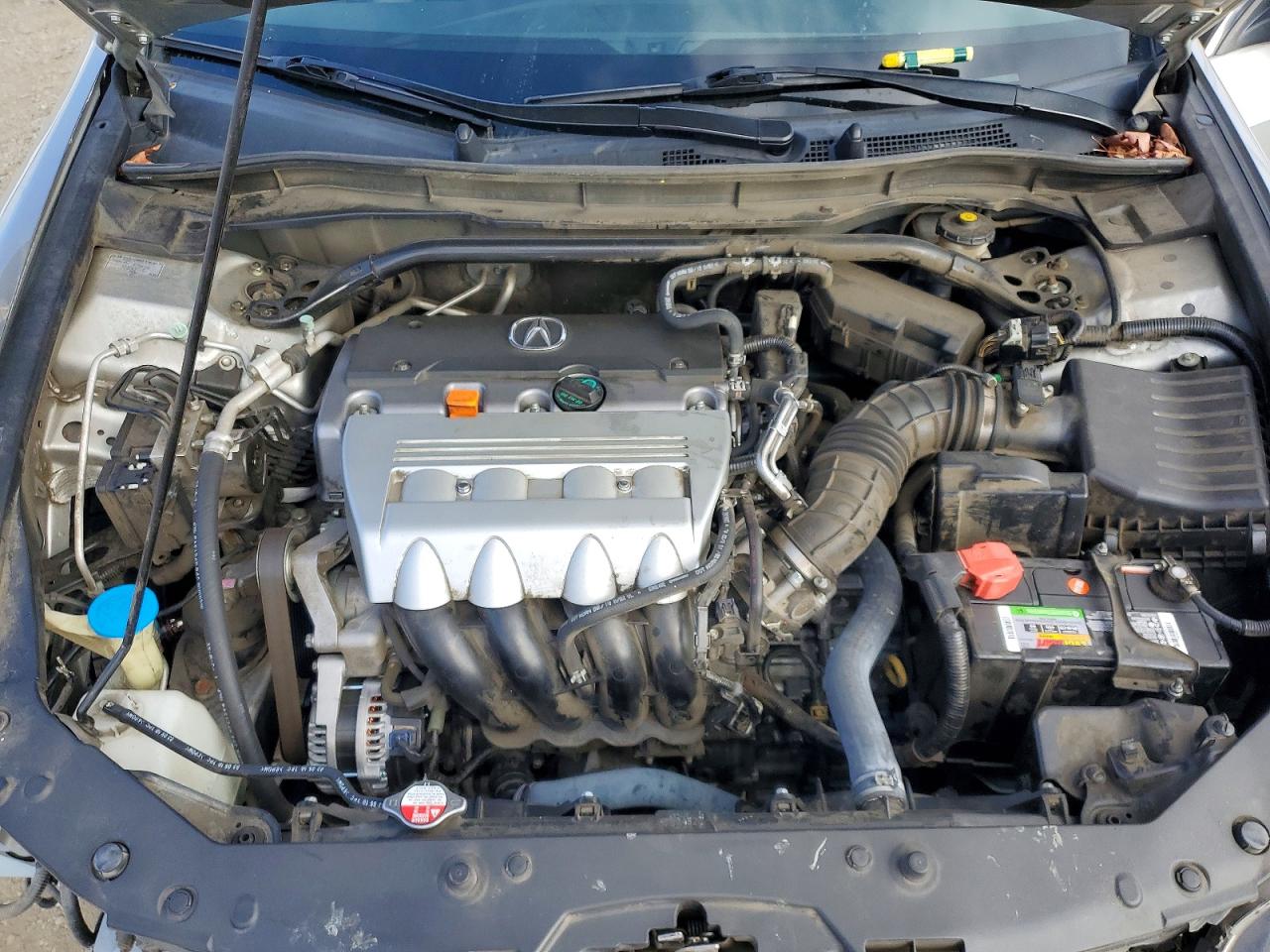 2010 Acura Tsx Silver vin: JH4CU2F66AC043748