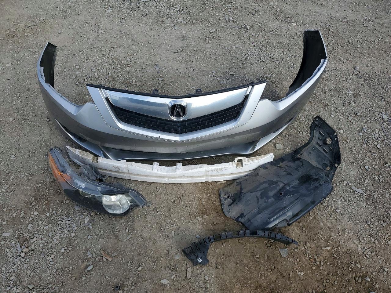 2010 Acura Tsx Silver vin: JH4CU2F66AC043748