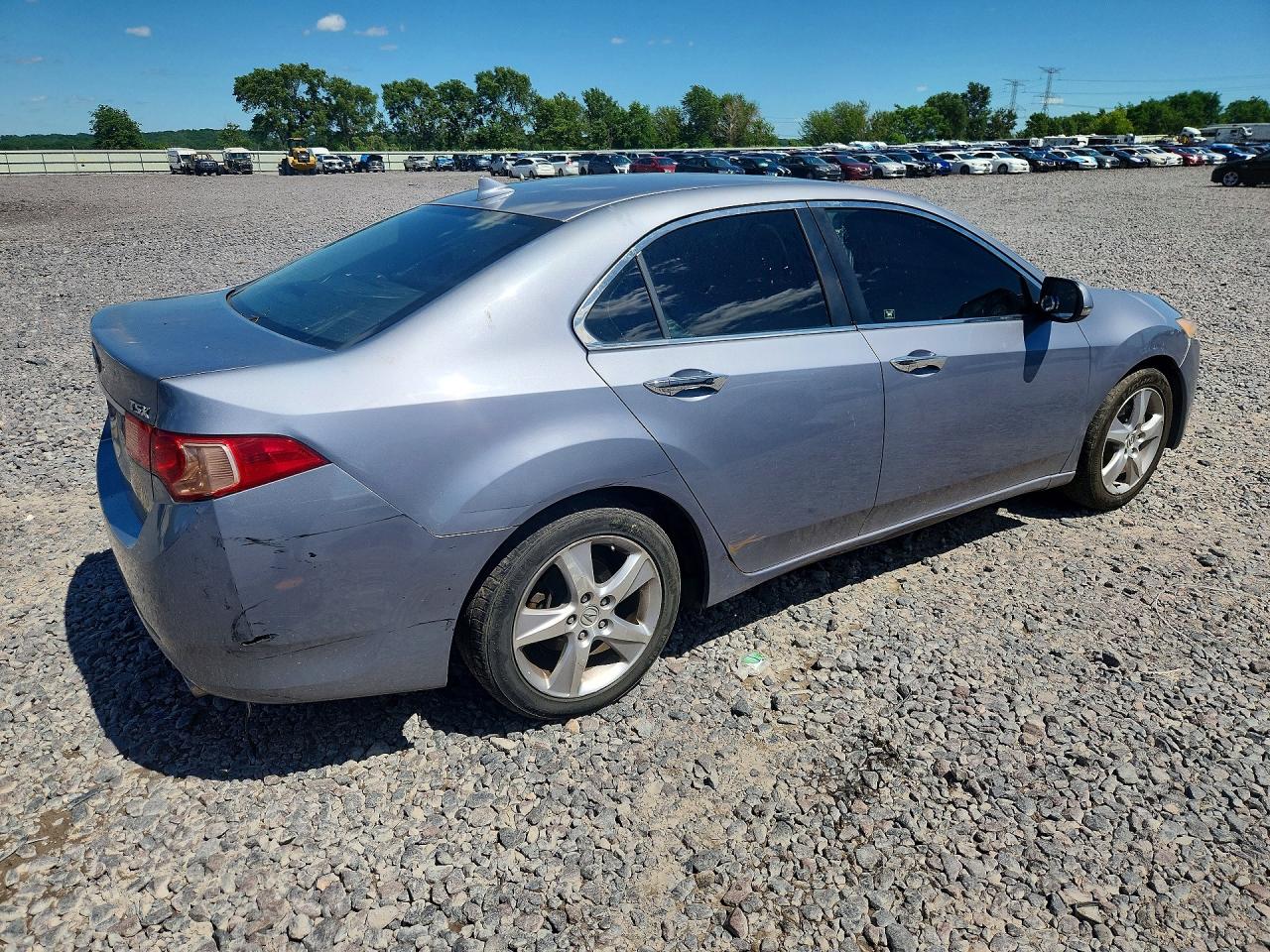 2011 Acura Tsx Silver vin: JH4CU2F66BC005342
