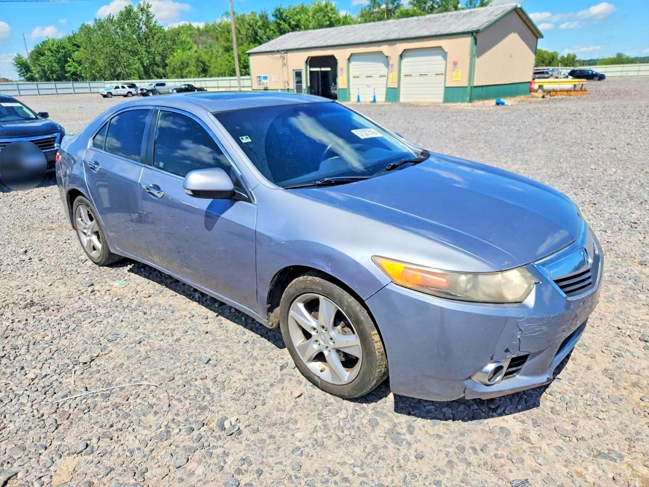 2011 Acura Tsx Silver vin: JH4CU2F66BC005342