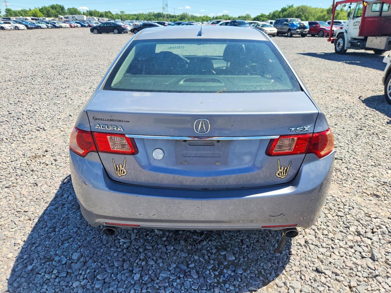 2011 Acura Tsx Silver vin: JH4CU2F66BC005342