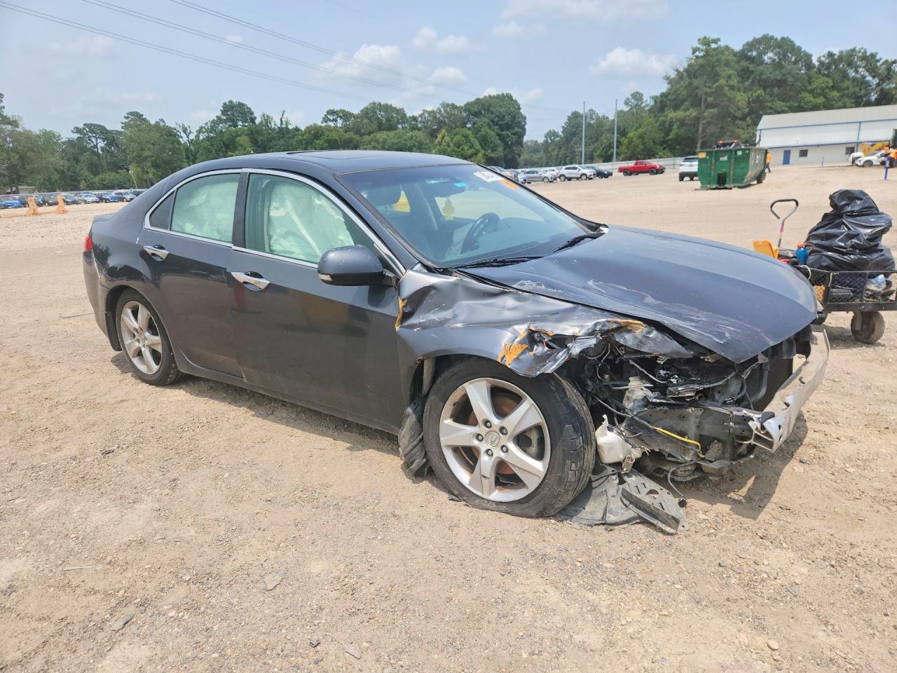 2011 Acura Tsx Charcoal vin: JH4CU2F66BC005521