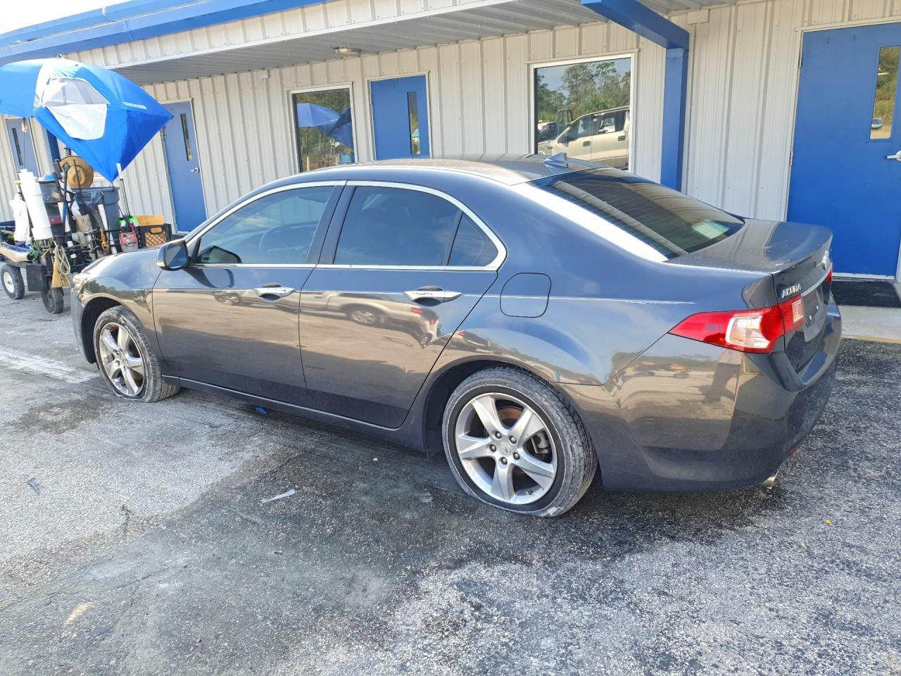 2011 Acura Tsx Gray vin: JH4CU2F66BC008483