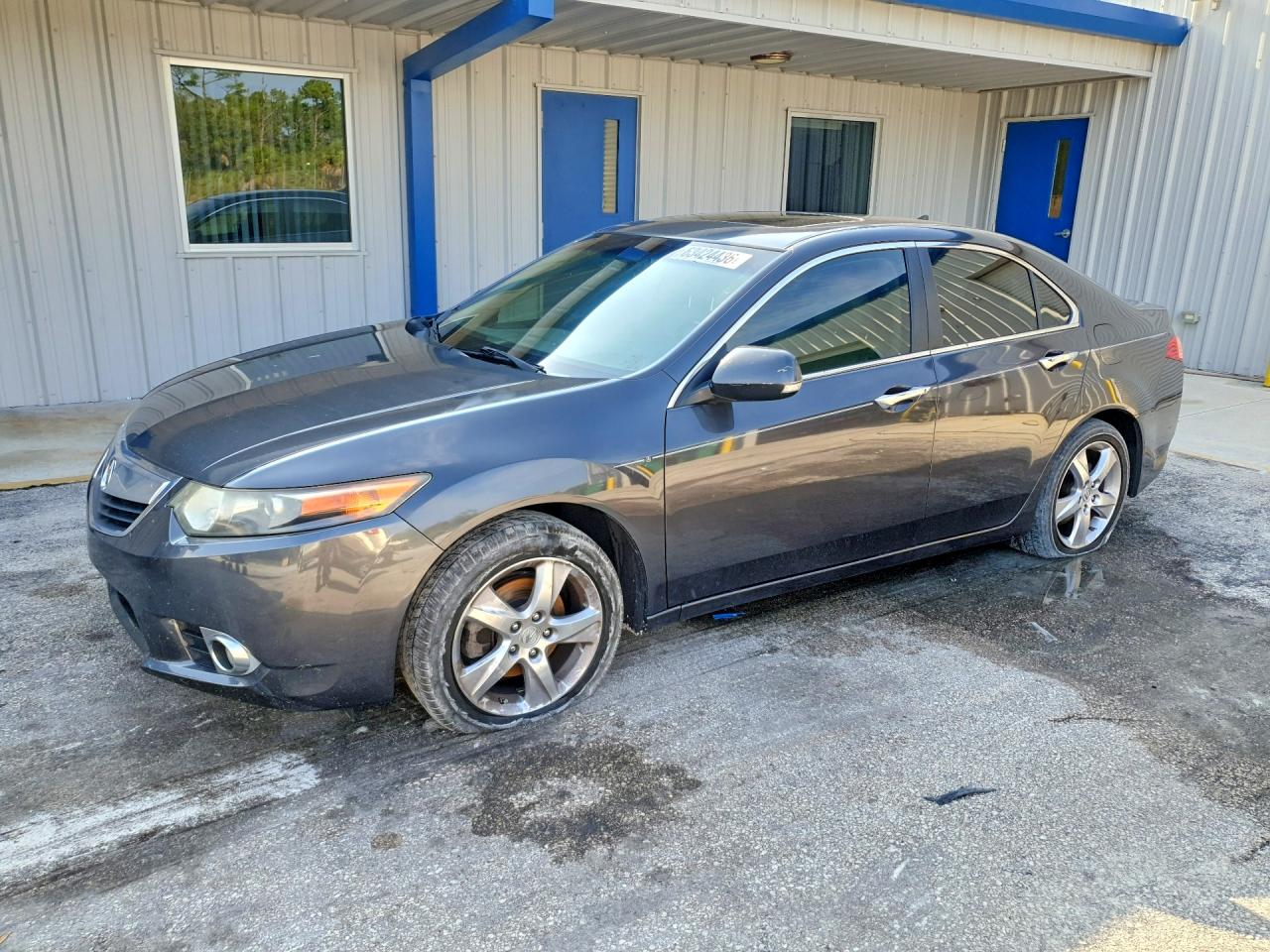 2011 Acura Tsx Gray vin: JH4CU2F66BC008483