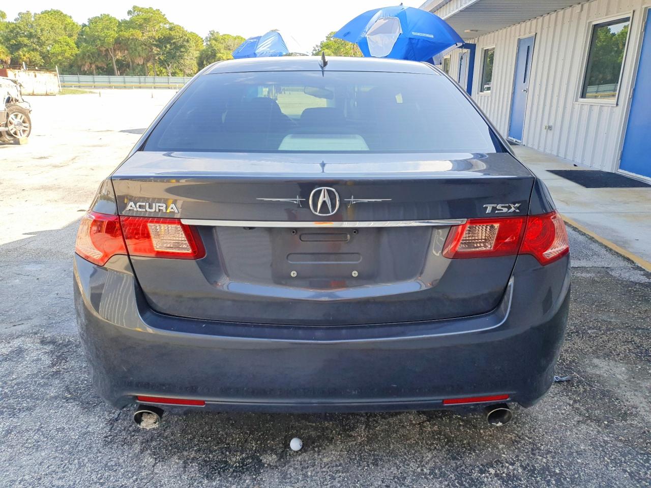 2011 Acura Tsx Gray vin: JH4CU2F66BC008483