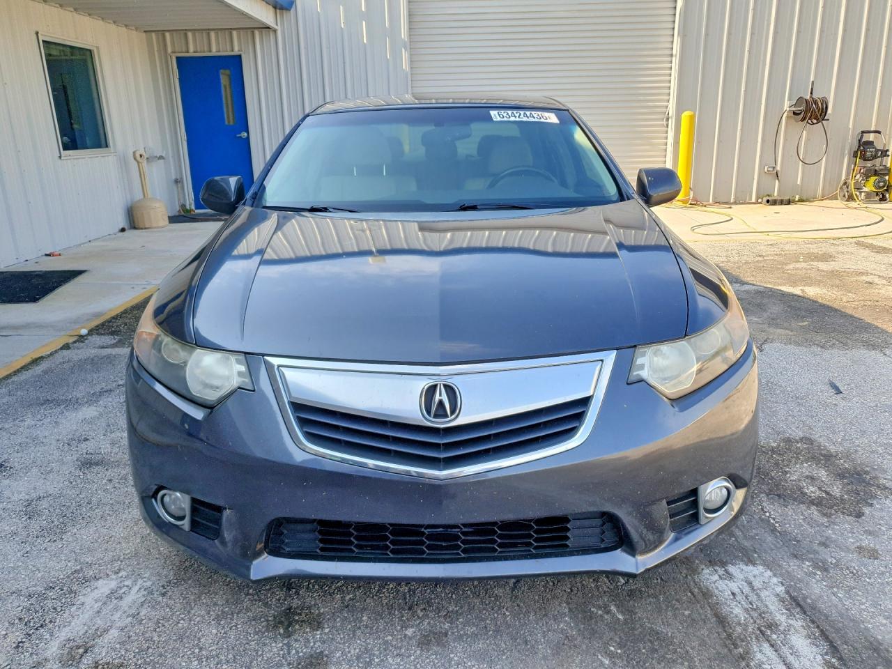2011 Acura Tsx Gray vin: JH4CU2F66BC008483